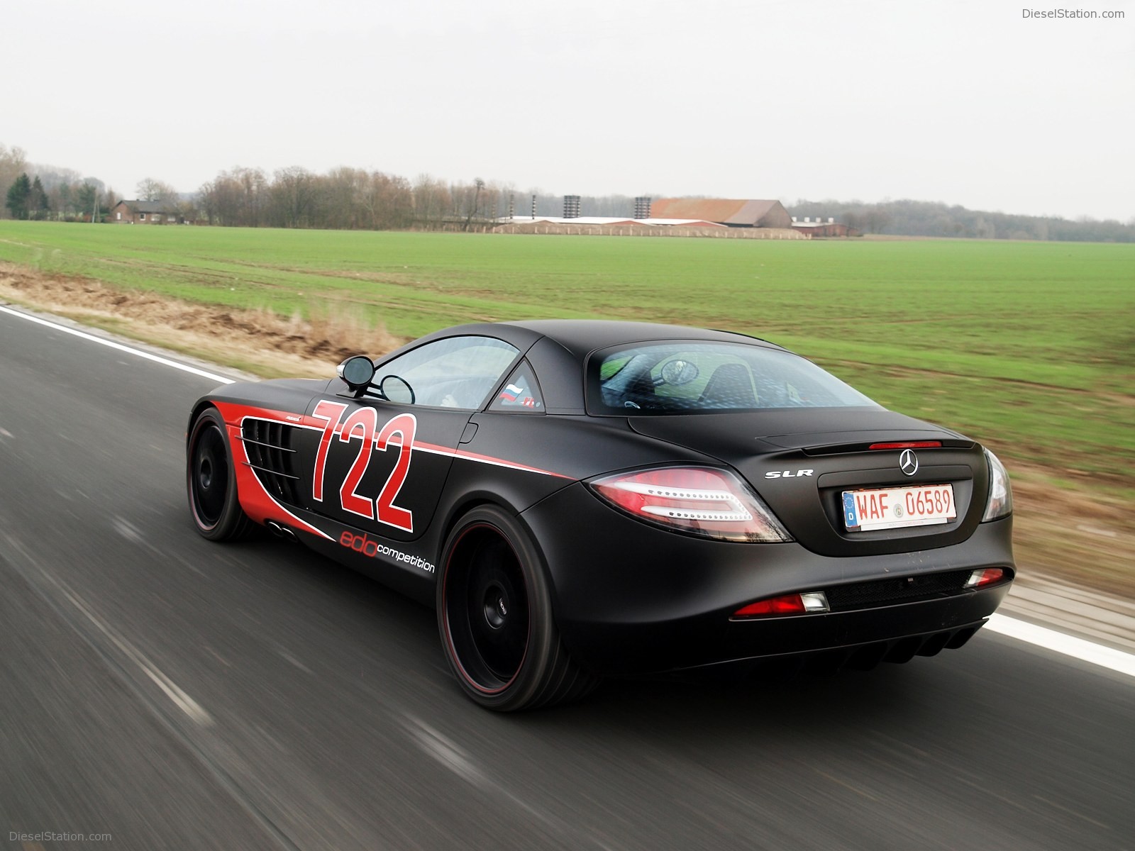 EDO Competition Mercedes Benz SLR Black Arrow 2011 EDO Competition Mercedes Benz SLR Black Arrow 2011