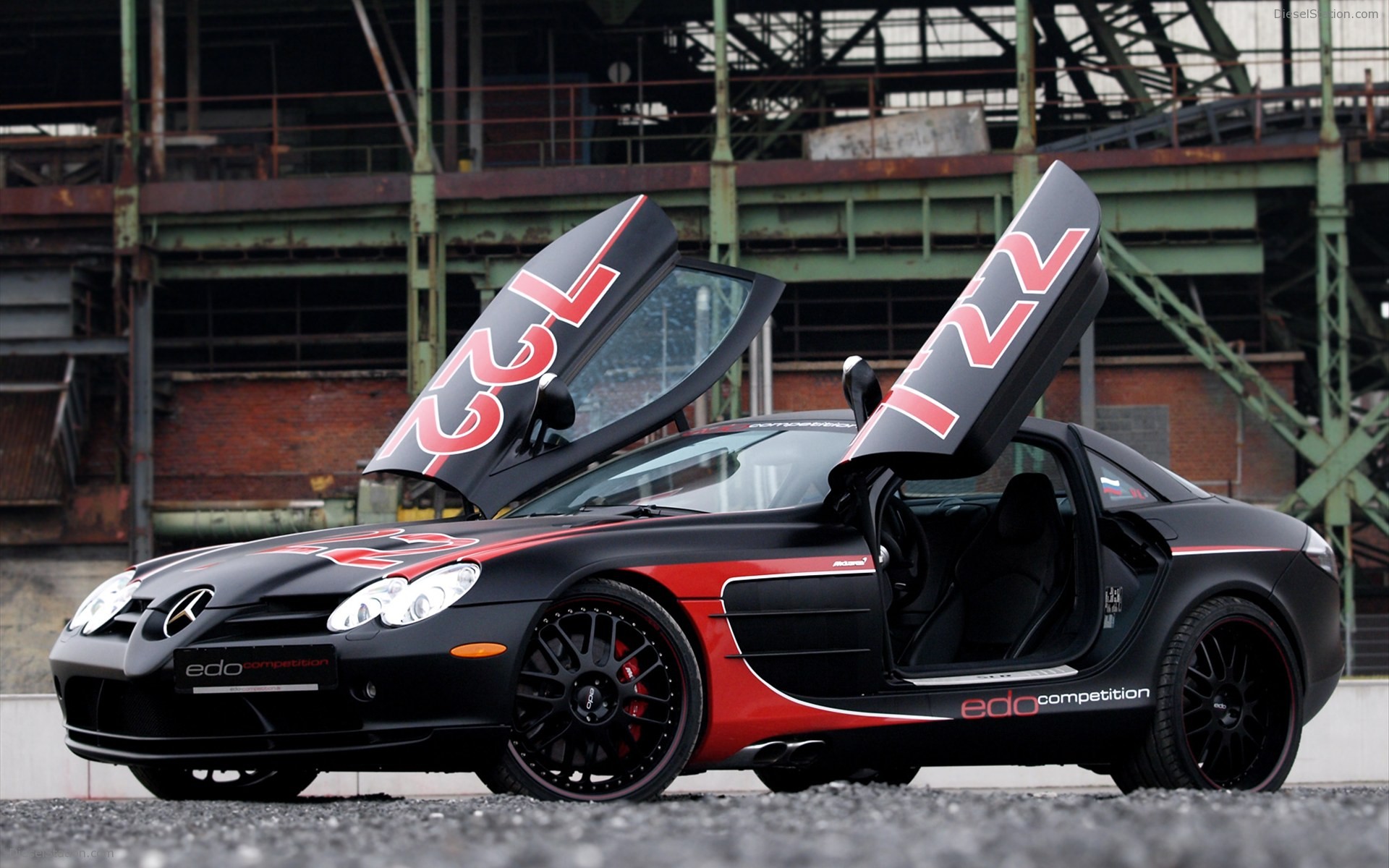 EDO Competition Mercedes Benz SLR Black Arrow 2011 EDO Competition Mercedes Benz SLR Black Arrow 2011