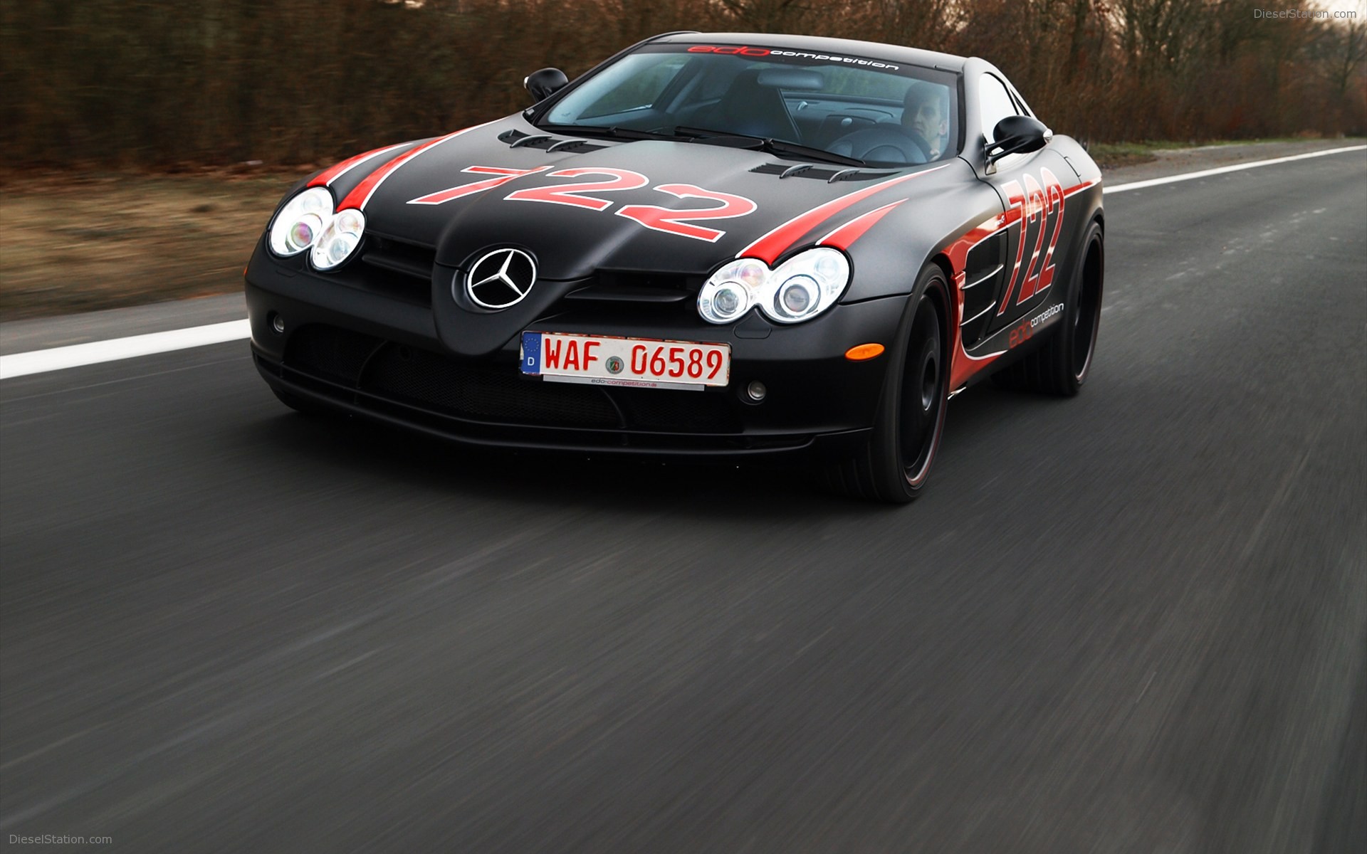 EDO Competition Mercedes Benz SLR Black Arrow 2011 EDO Competition Mercedes Benz SLR Black Arrow 2011