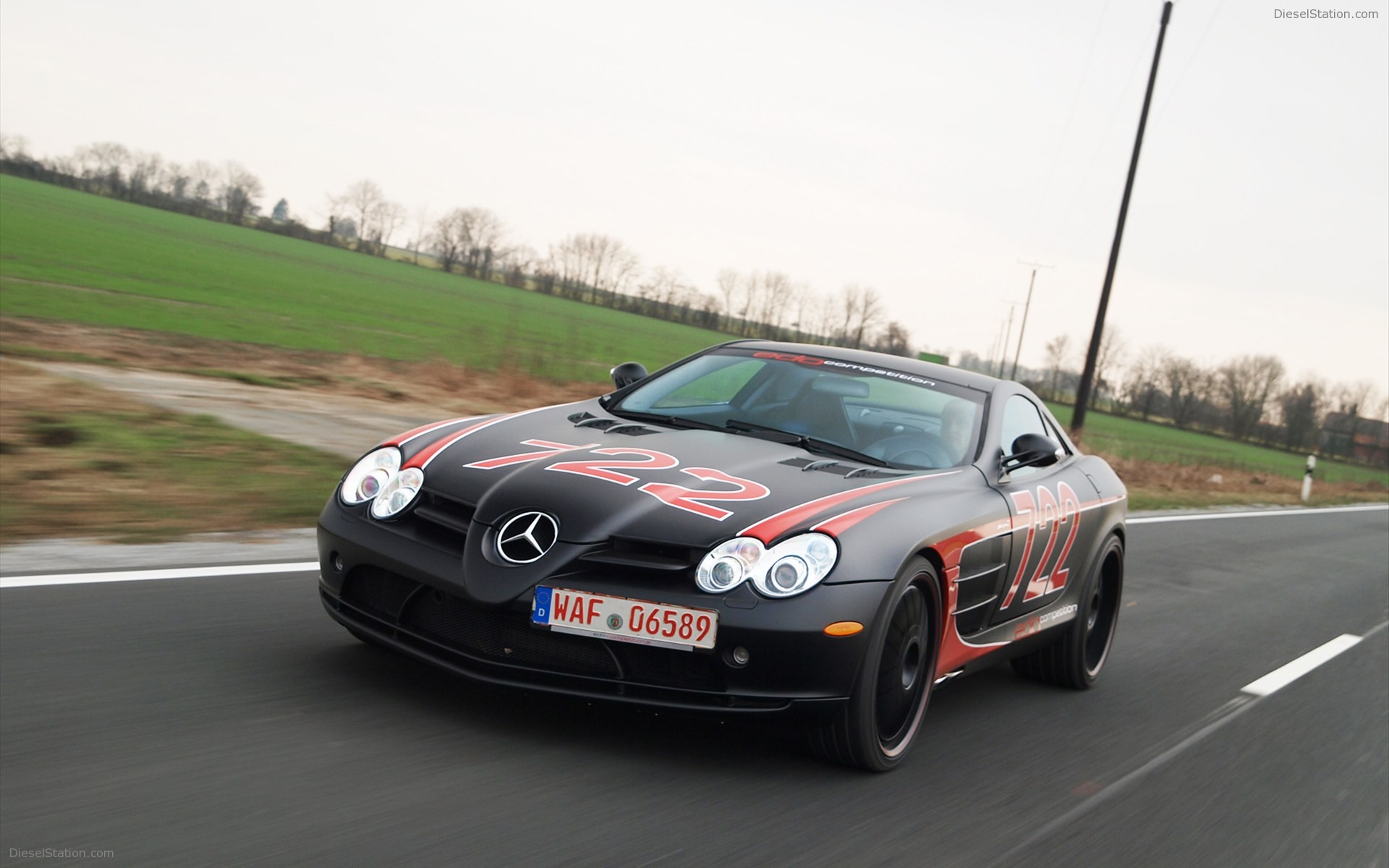EDO Competition Mercedes Benz SLR Black Arrow 2011 EDO Competition Mercedes Benz SLR Black Arrow 2011