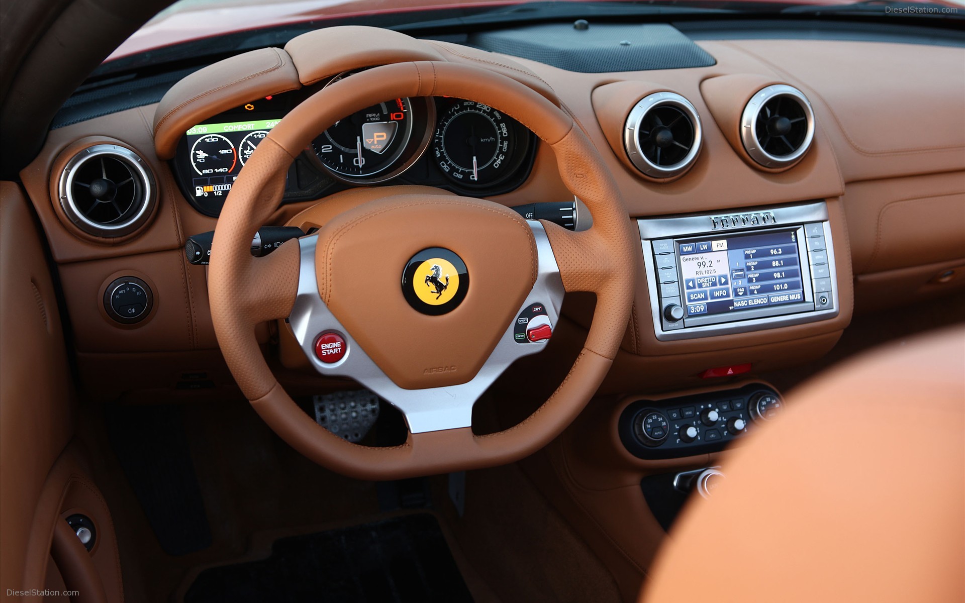 2009 Ferrari California Production