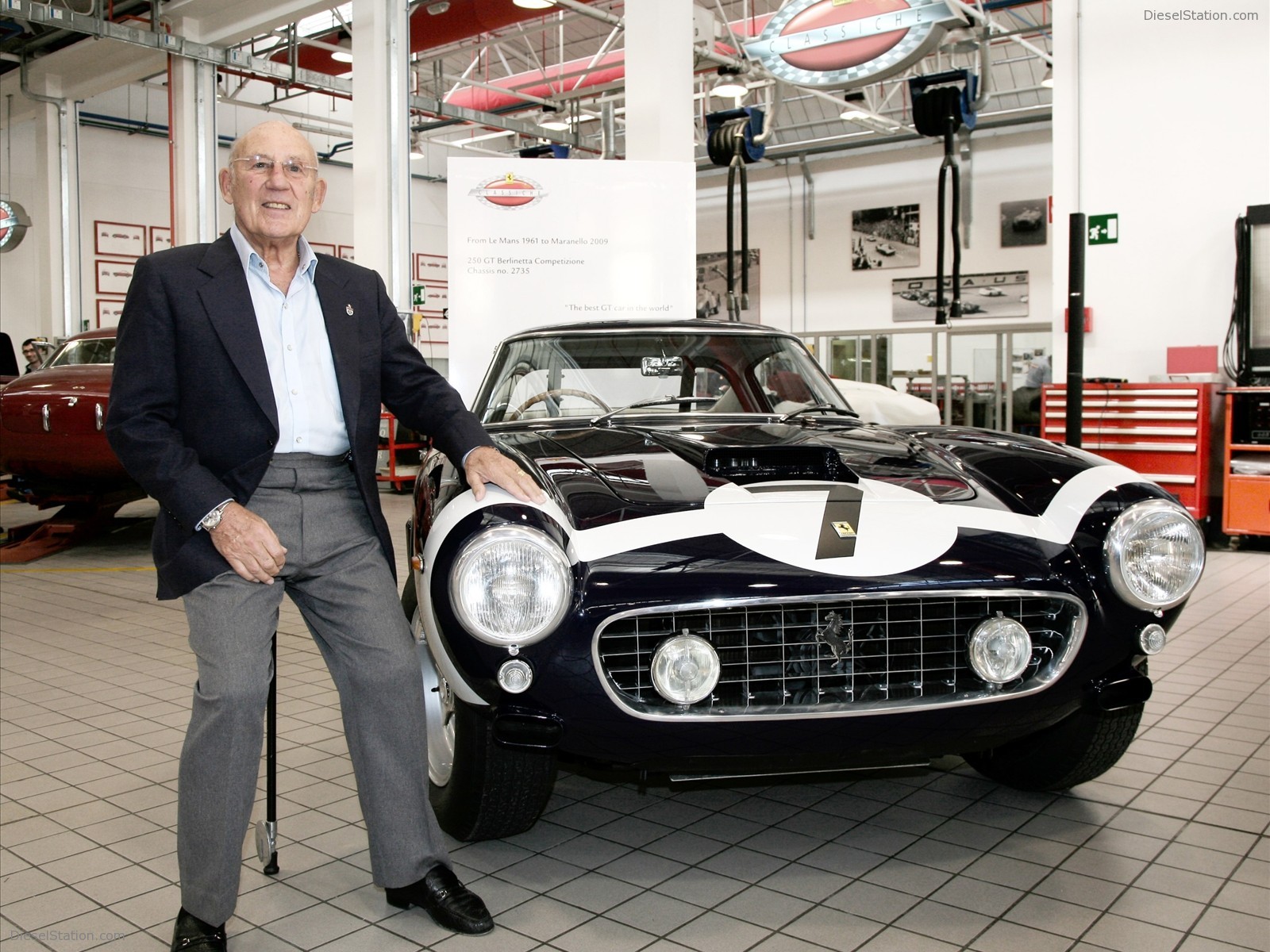 The Rob Walker/Stirling Moss Ferrari 250 GT Berlinetta Competizione