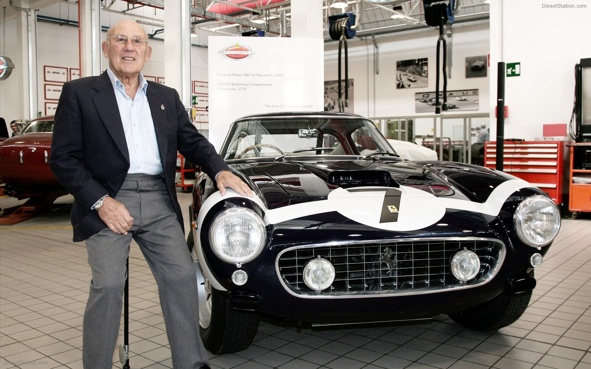 The Rob Walker/Stirling Moss Ferrari 250 GT Berlinetta Competizione The Rob Walker/Stirling Moss Ferrari 250 GT Berlinetta Competizione