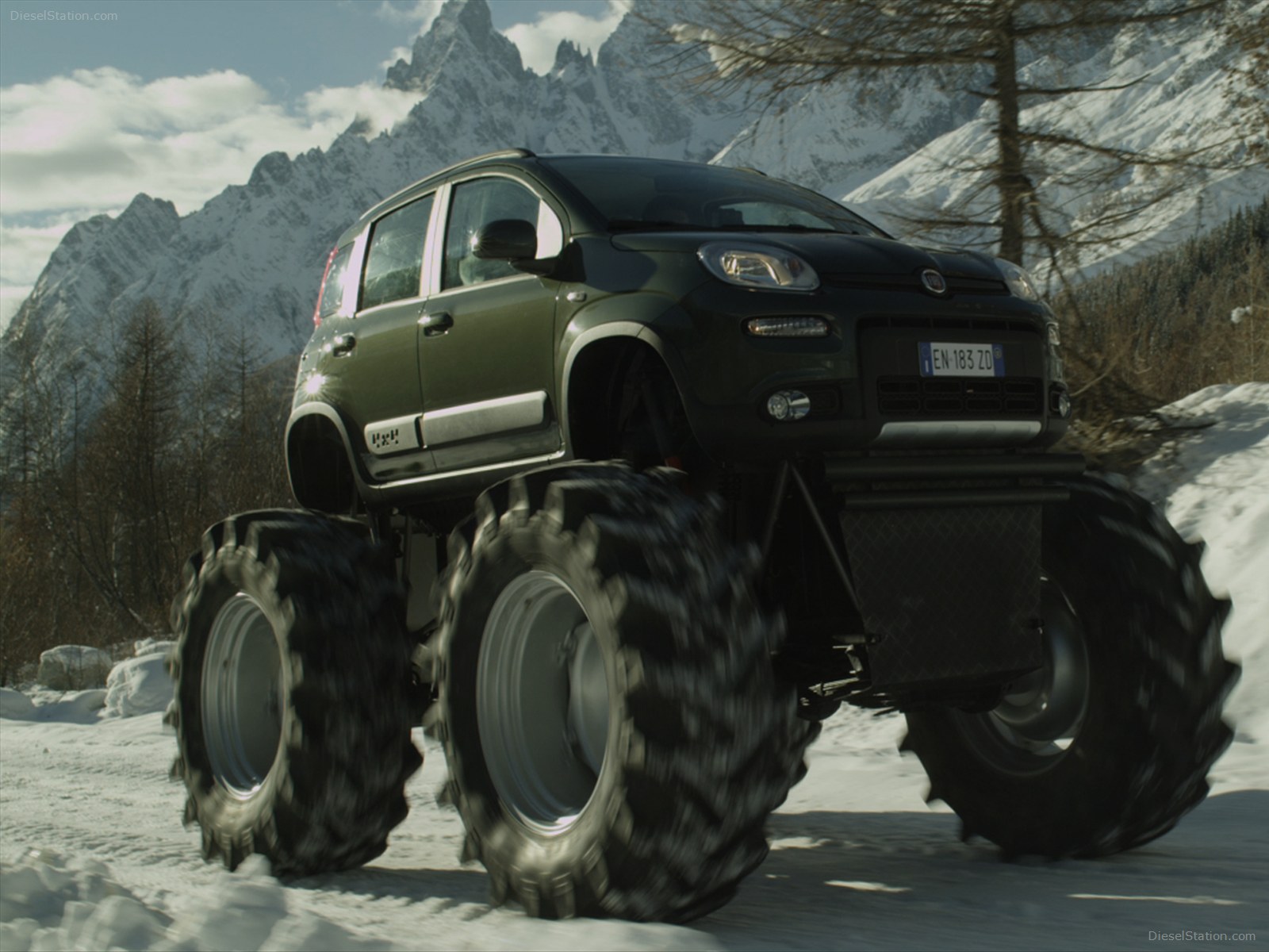 Fiat Panda Monster Truck 2013