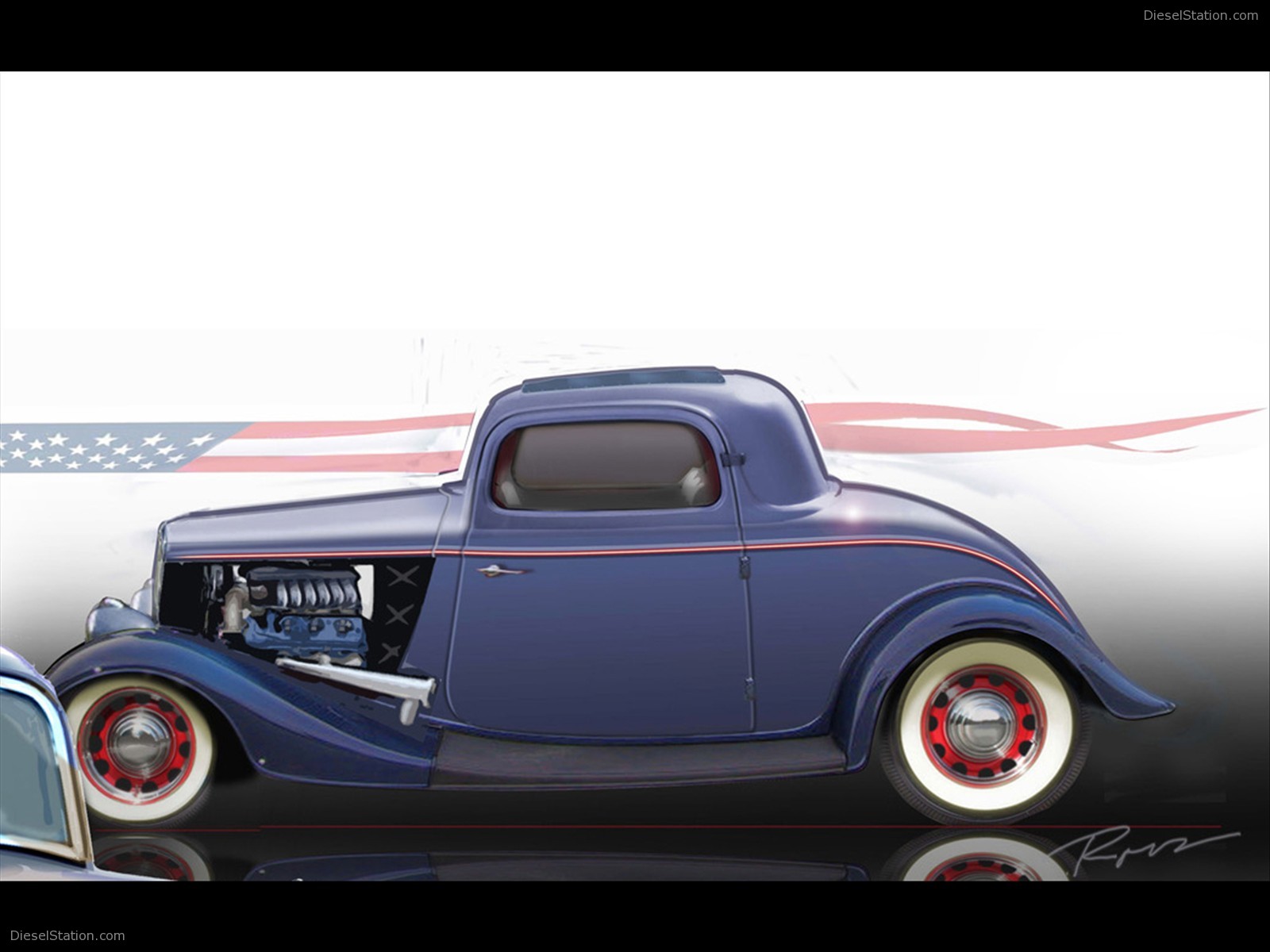 1934 Ford 3-Window Coupe Hot Rod
