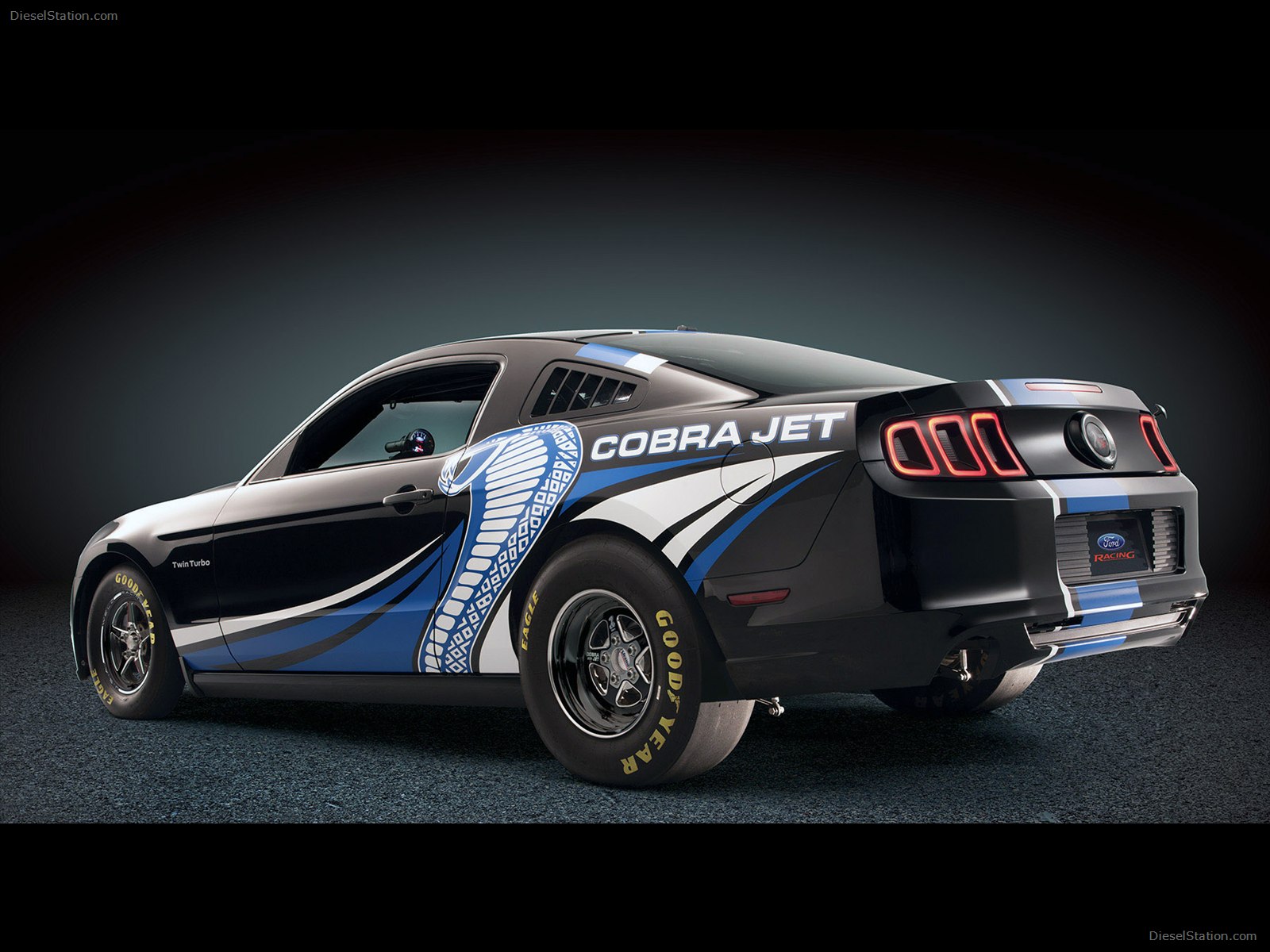 Ford mustang cobra jet twin turbo concept #1