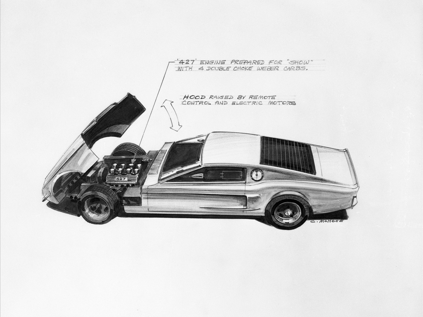 Ford Mustang Mach 1 Concept 1966