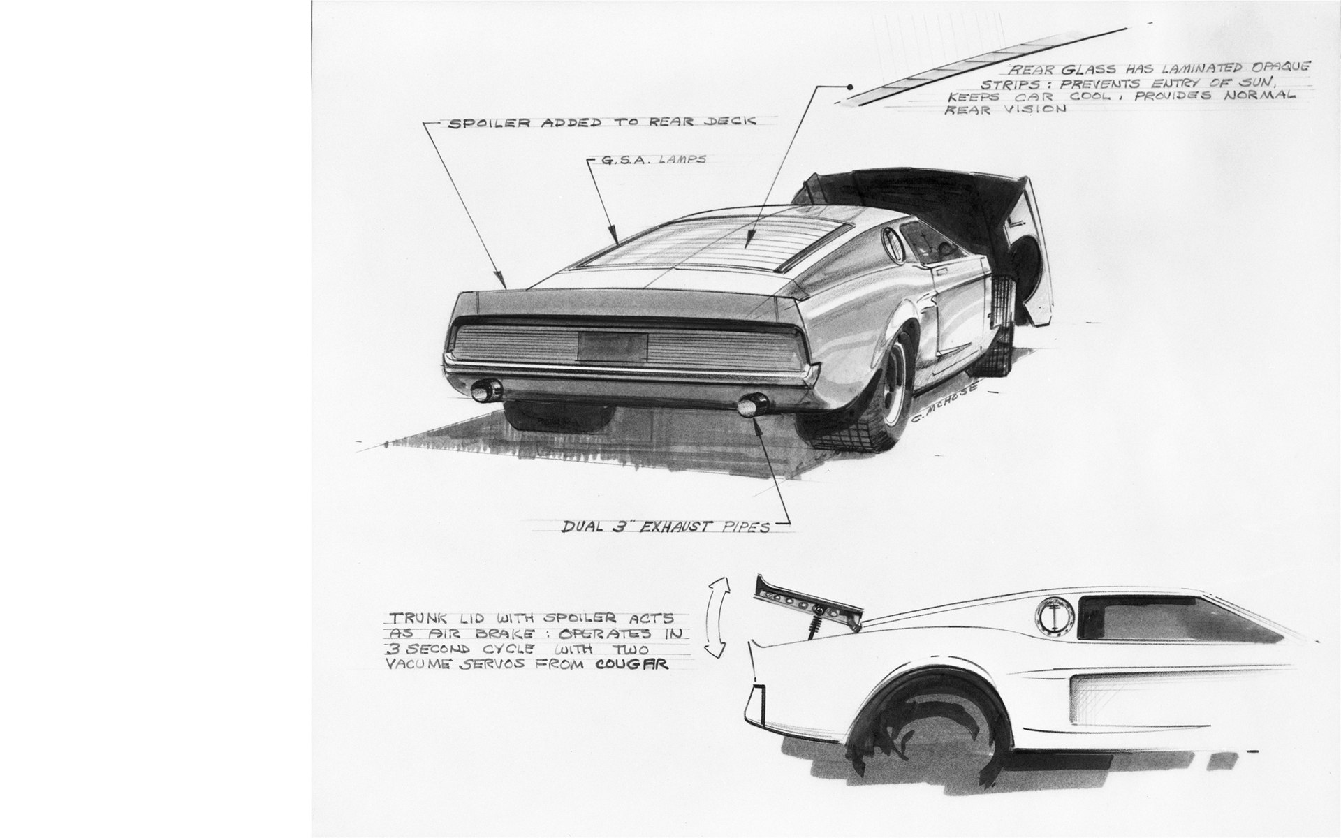 Ford Mustang Mach 1 Concept 1966