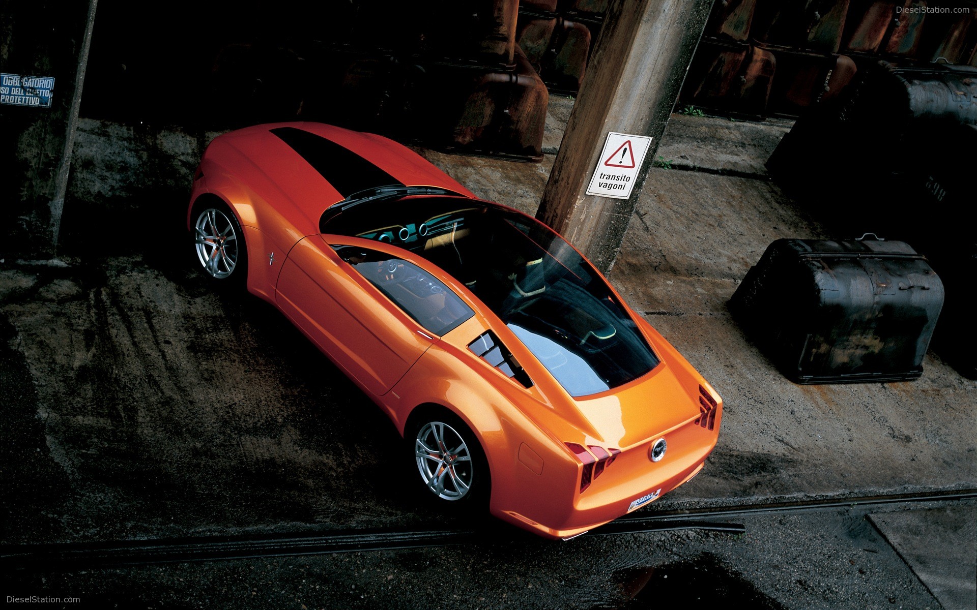 Ford mustang giugiaro concept wallpaper #8