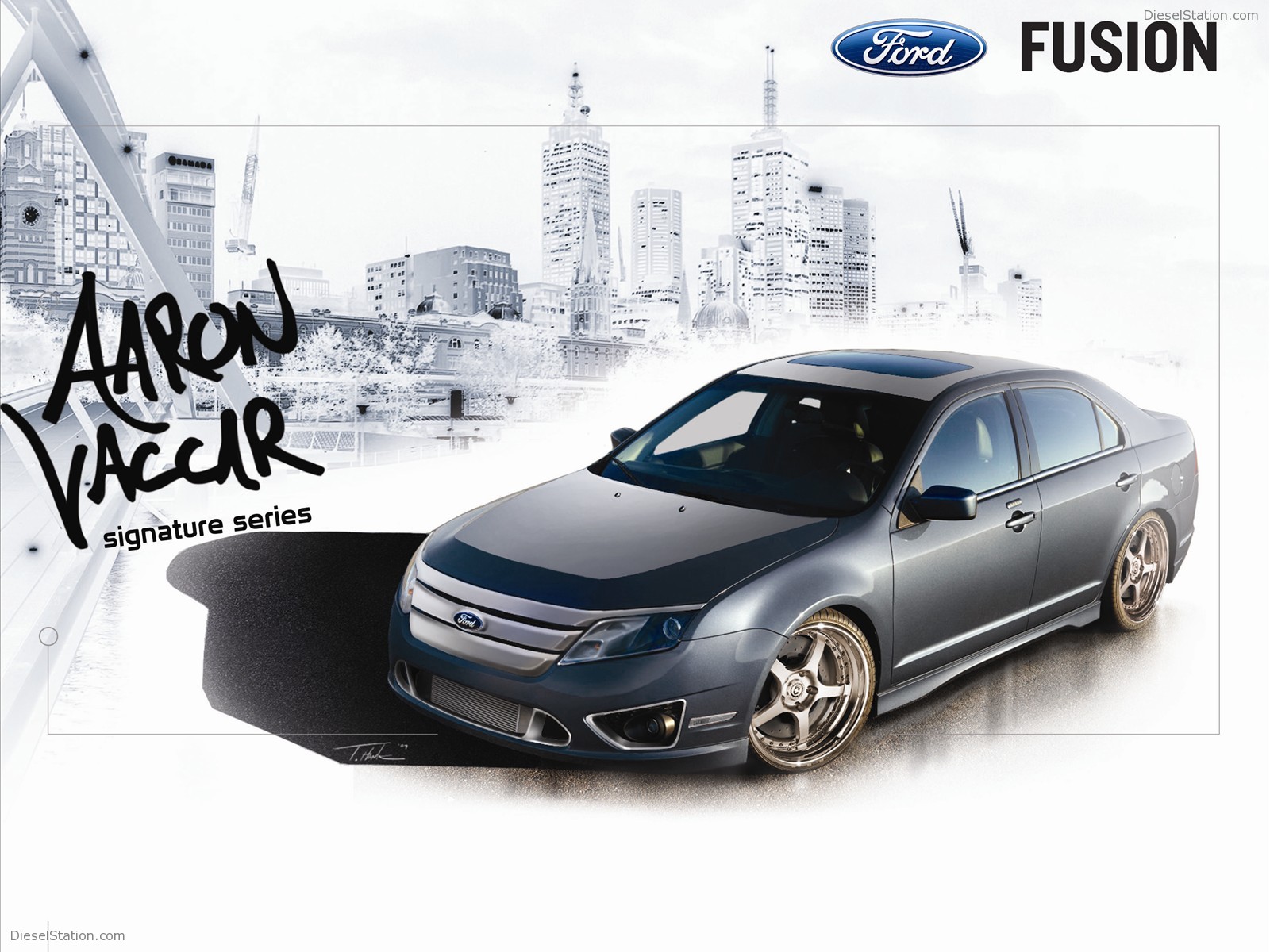 Ford Taurus, Fusion, Transit, Edge, Focus And Flex At 2009 SEMA Ford Taurus, Fusion, Transit, Edge, Focus And Flex At 2009 SEMA