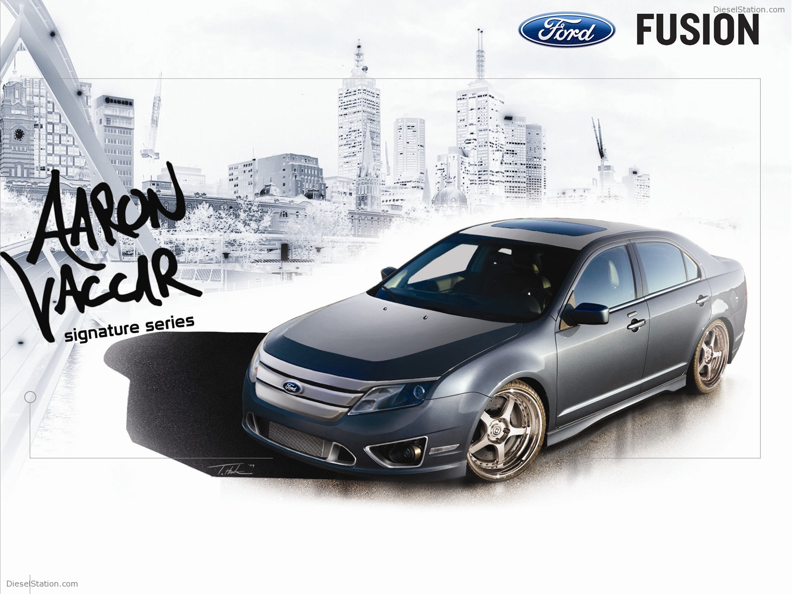 Ford Taurus, Fusion, Transit, Edge, Focus And Flex At 2009 SEMA