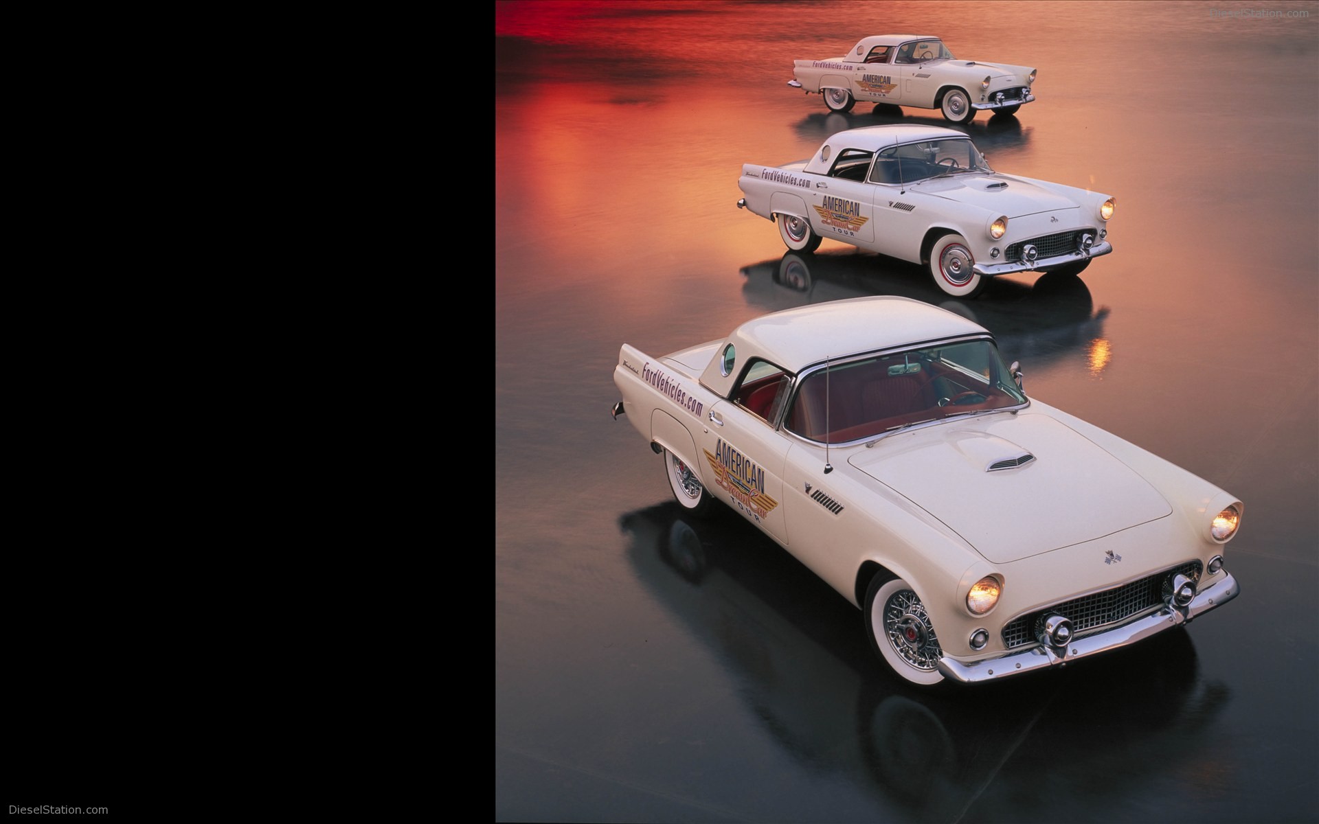 Ford Thunderbird 1956 - Convertible American Dream Car