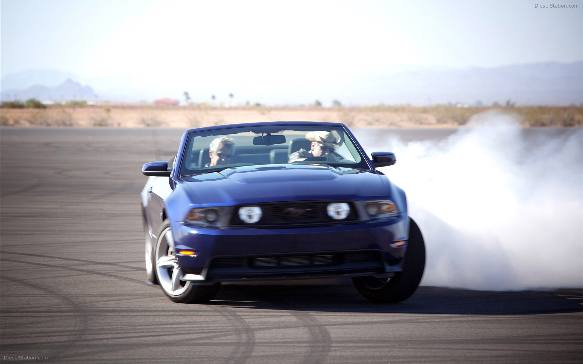 Visually Impaired Man Drives 2010 Ford Mustang