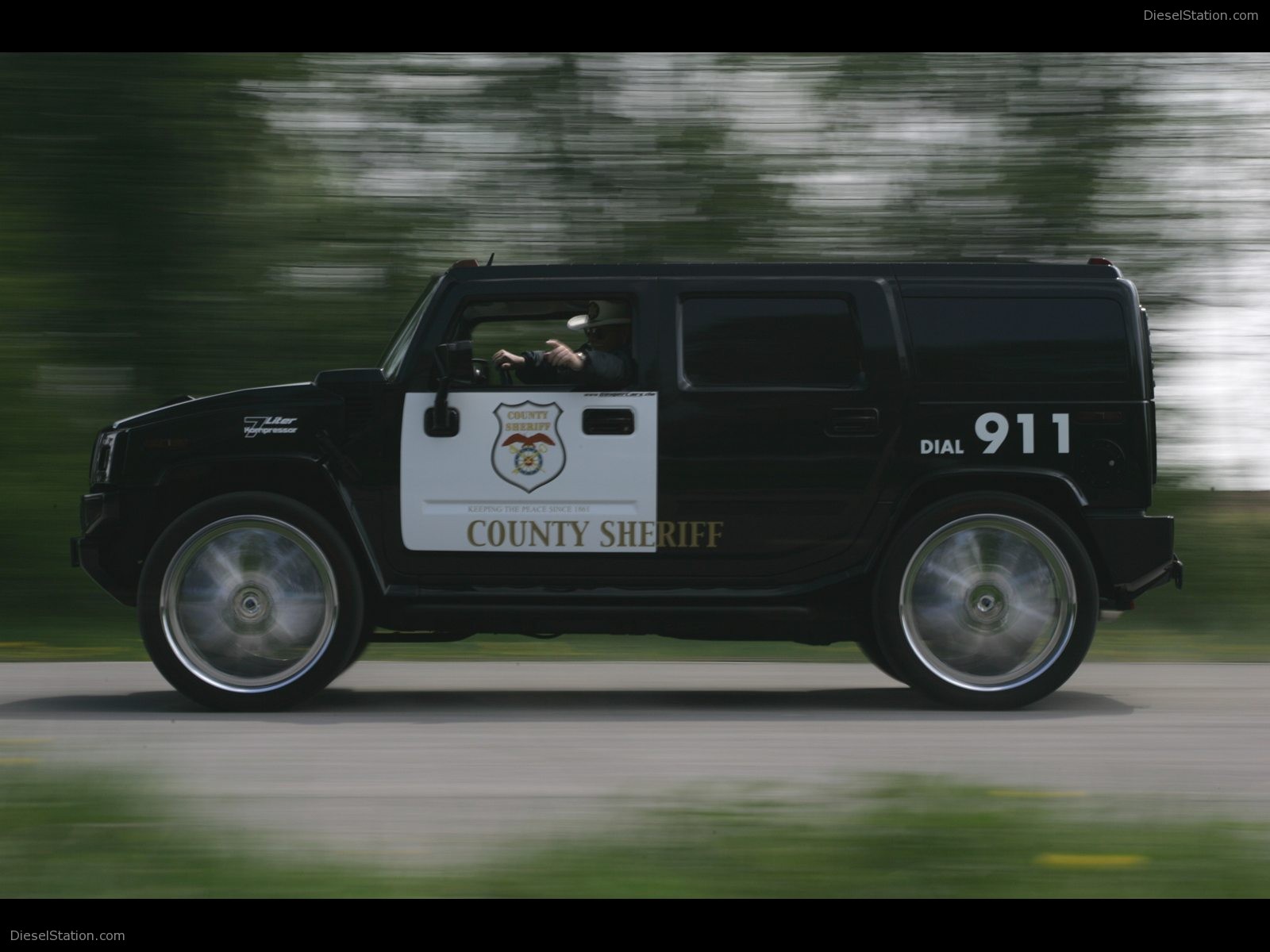 Hummer Police Car tuned by GeigerCars.de