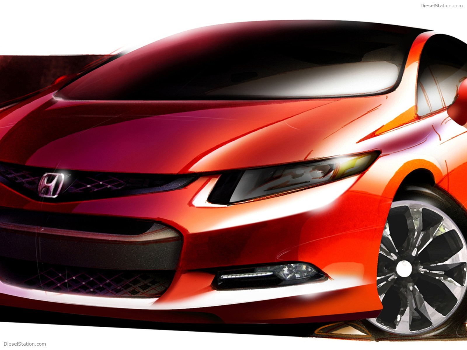 Honda Civic Si Concept Coupe 2012