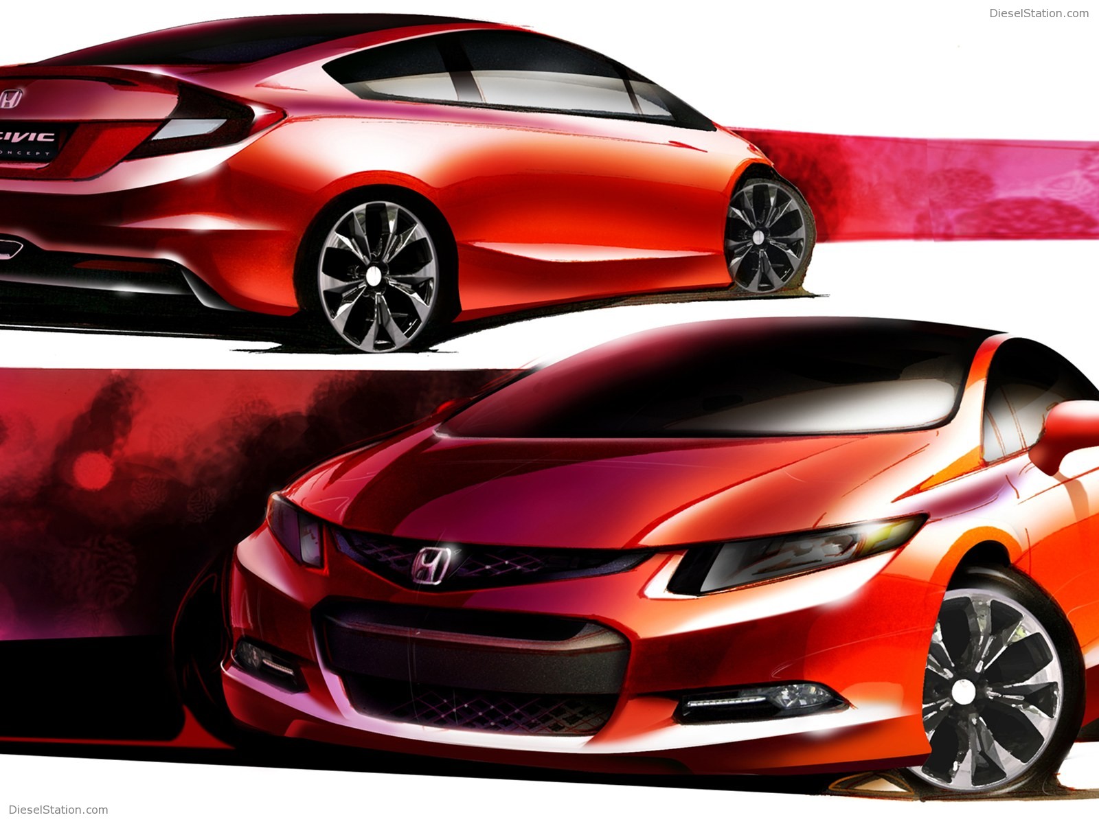Honda Civic Si Concept Coupe 2012