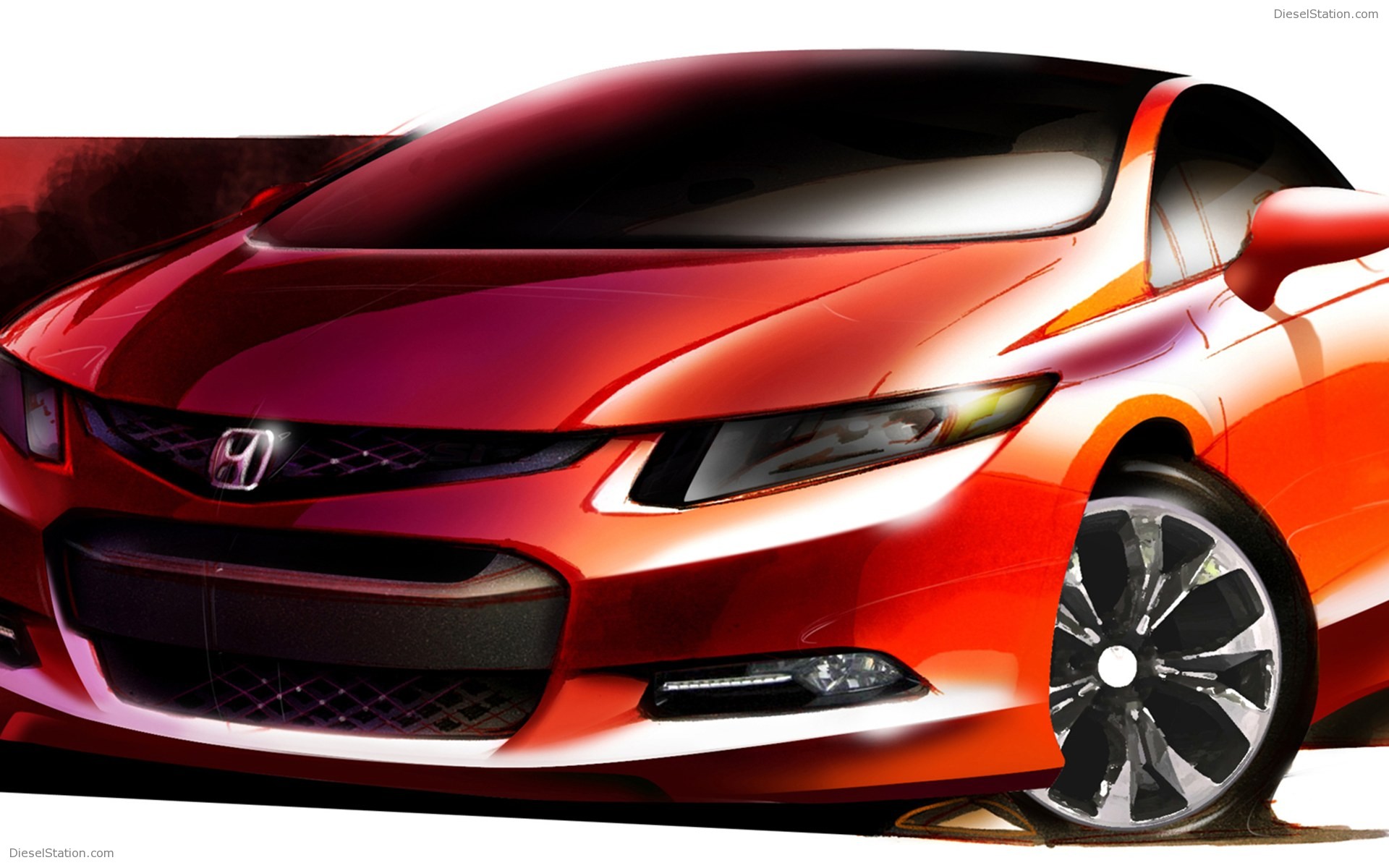 Honda Civic Si Concept Coupe 2012