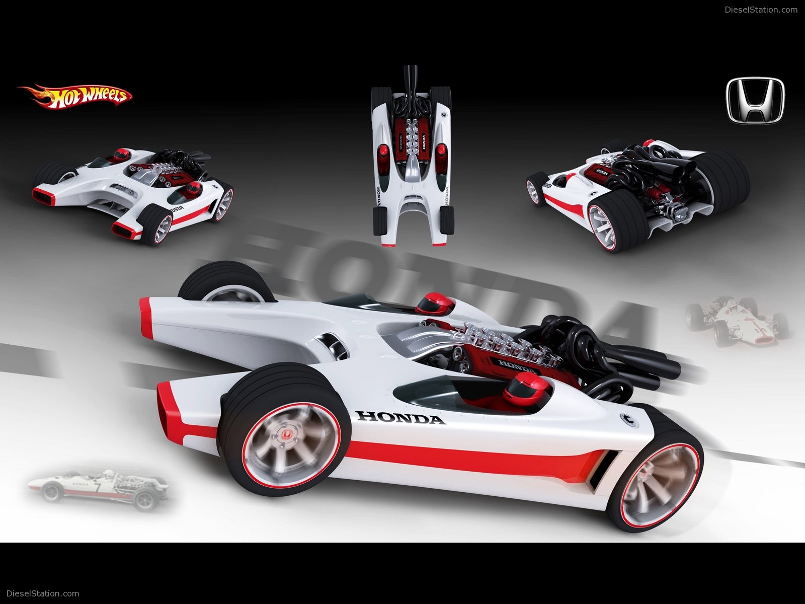 Honda Racer Hot Wheels Car