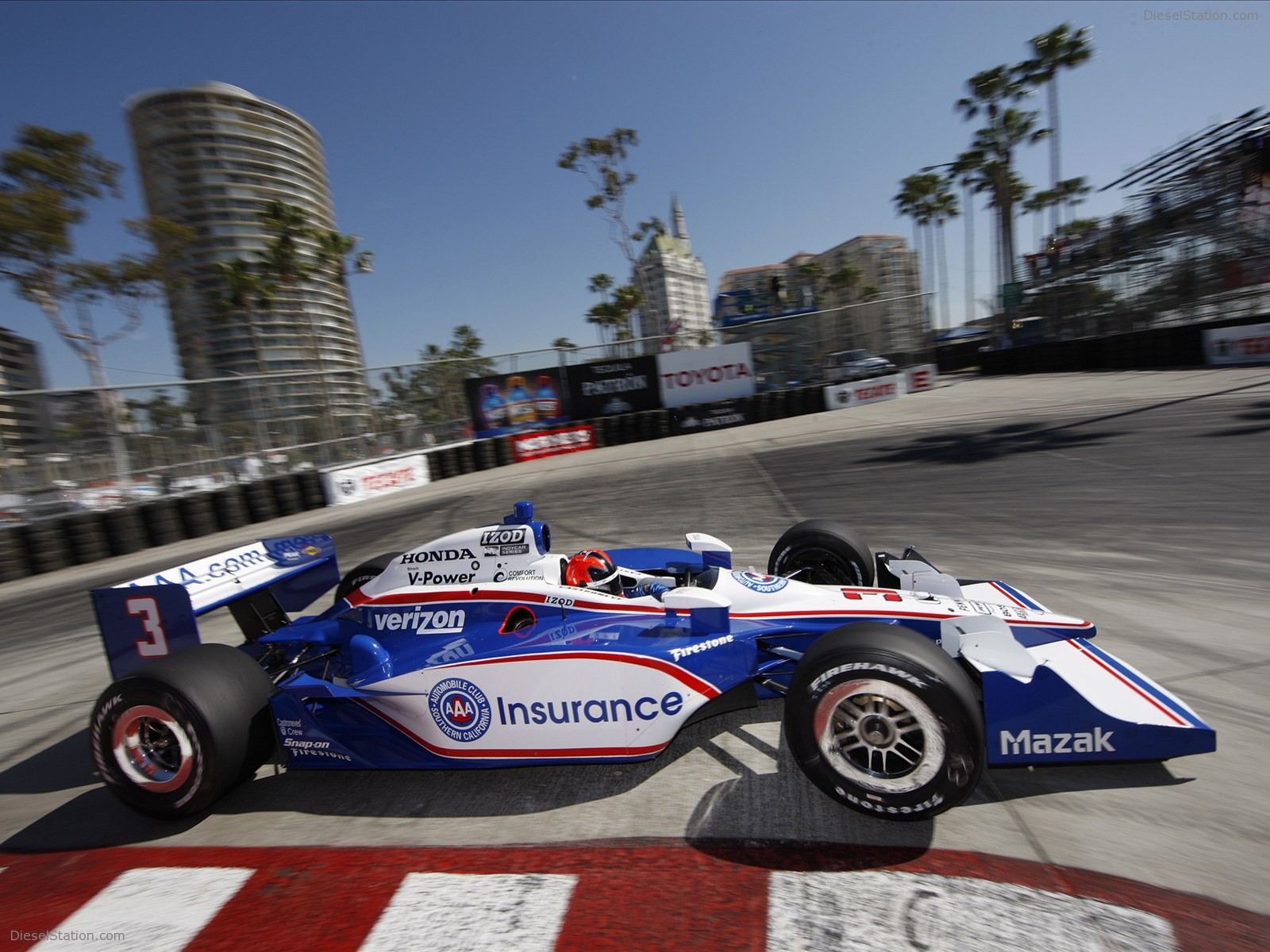 Honda Racing IndyCar Long Beach 2011