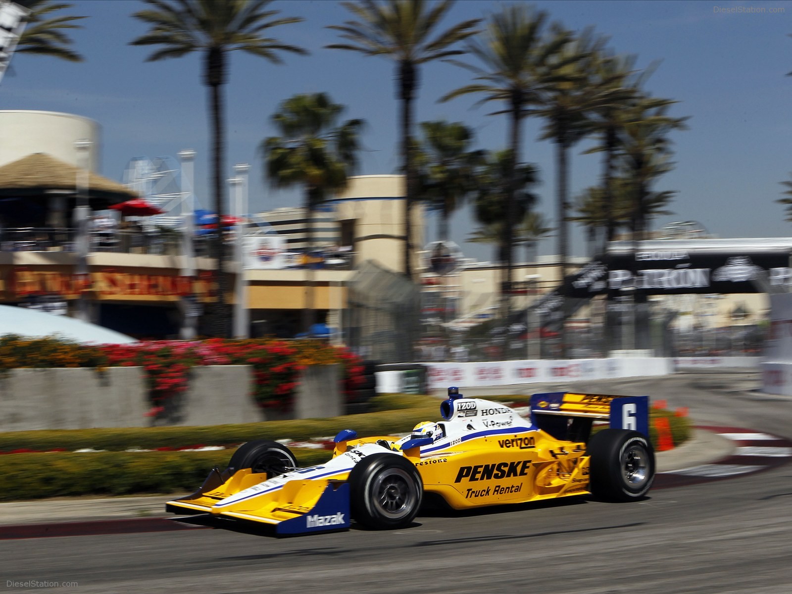 Honda Racing IndyCar Long Beach 2011