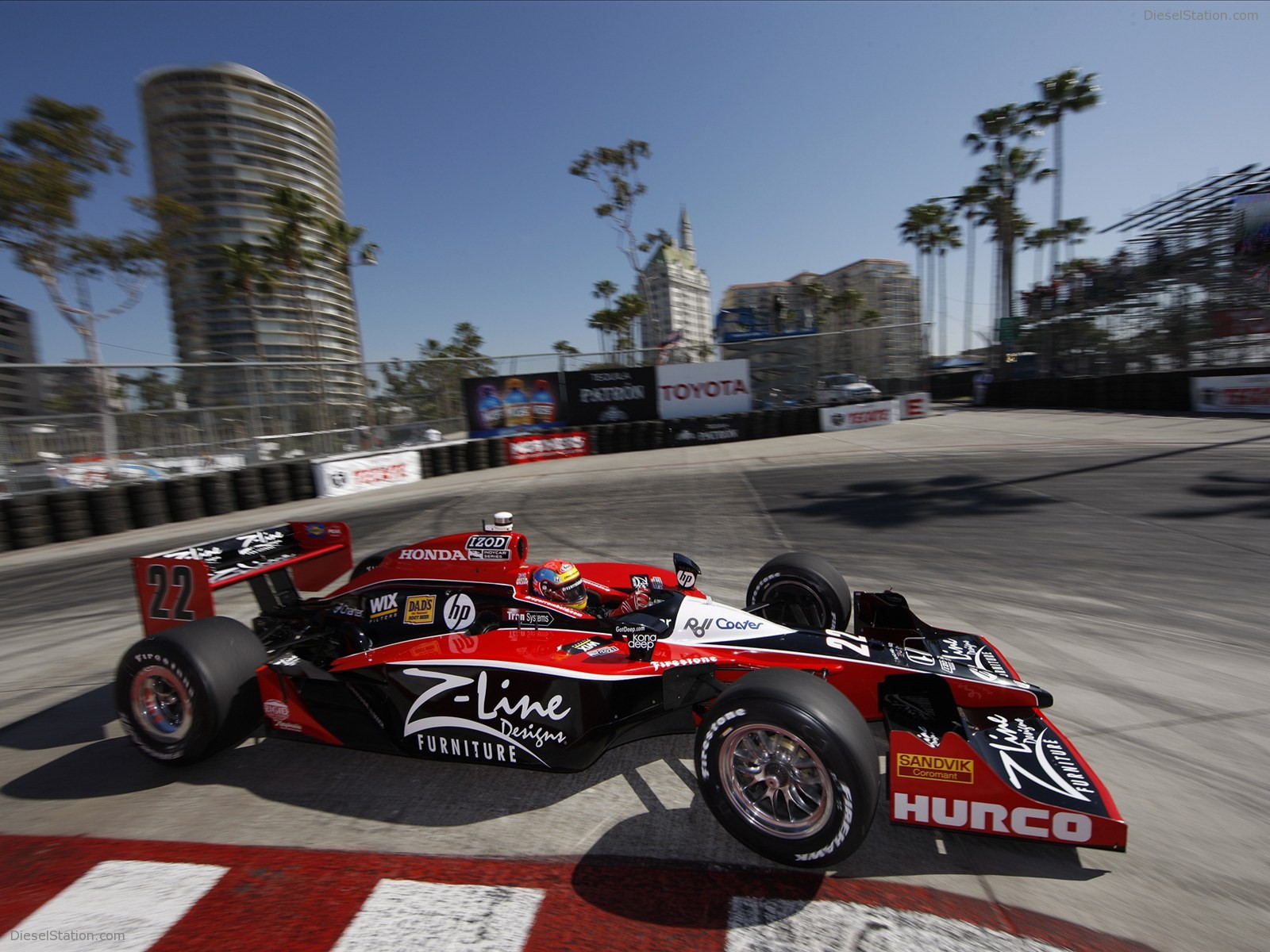 Honda Racing IndyCar Long Beach 2011