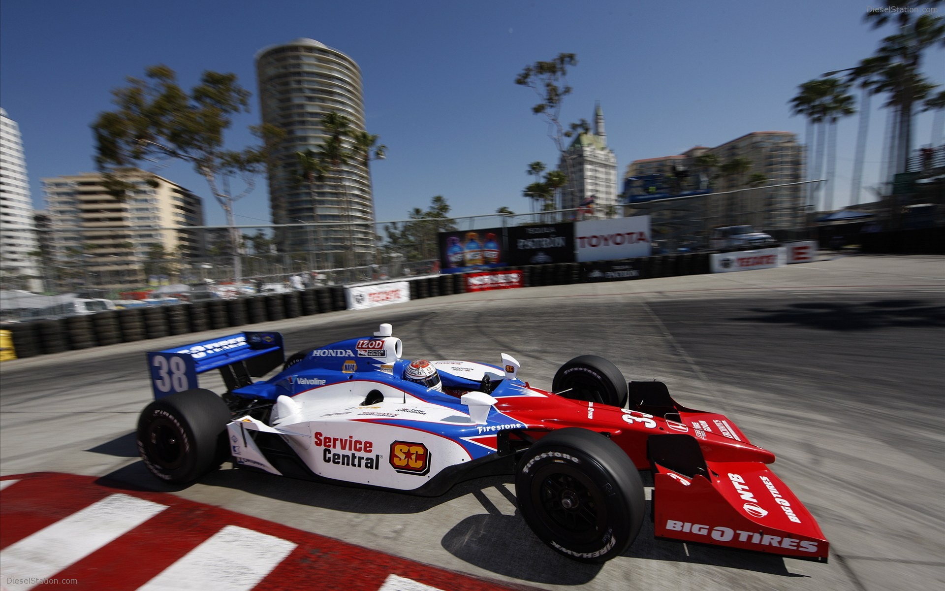 Honda Racing IndyCar Long Beach 2011