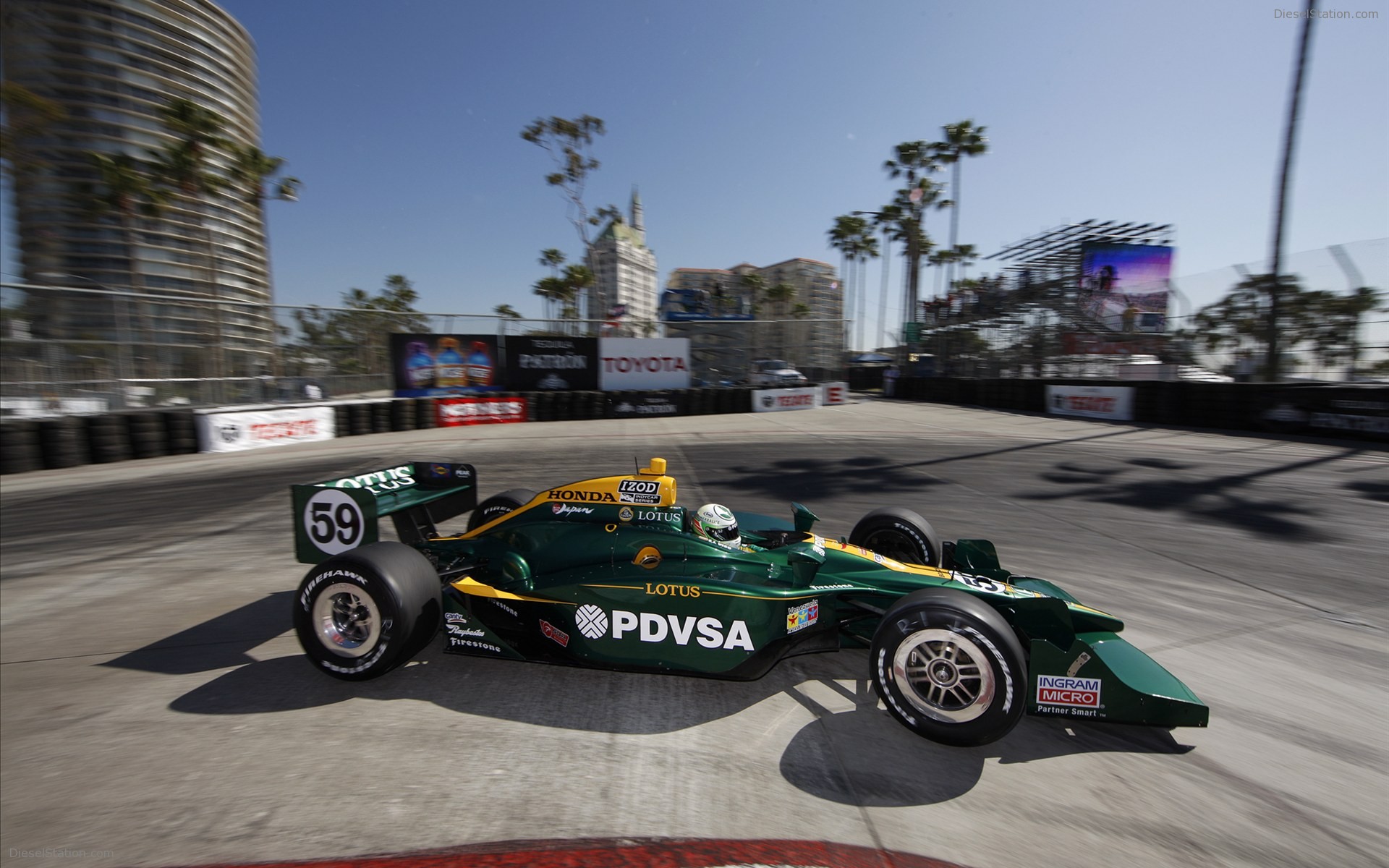 Honda Racing IndyCar Long Beach 2011