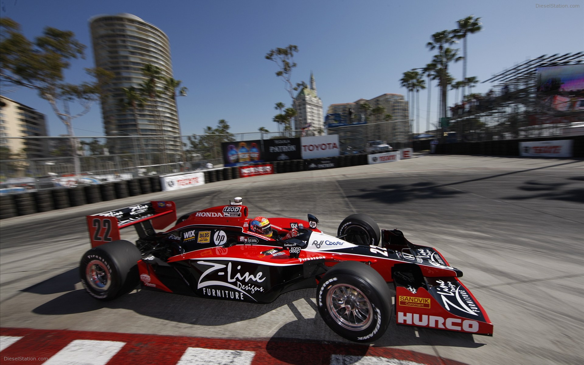 Honda Racing IndyCar Long Beach 2011