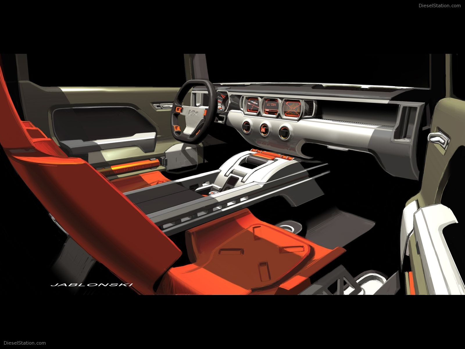 Hummer HX Concept Pictures