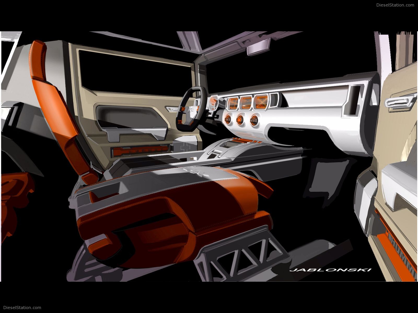 Hummer HX Concept Pictures