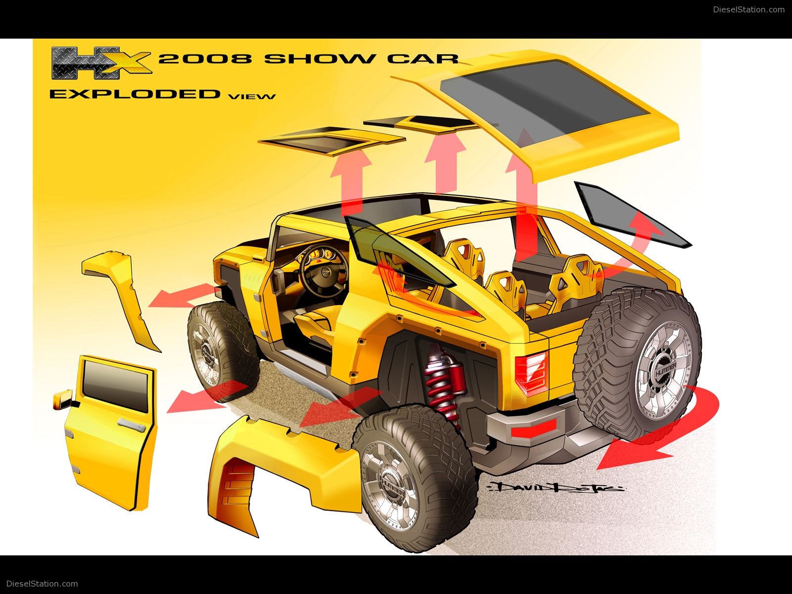 Hummer HX Concept Pictures