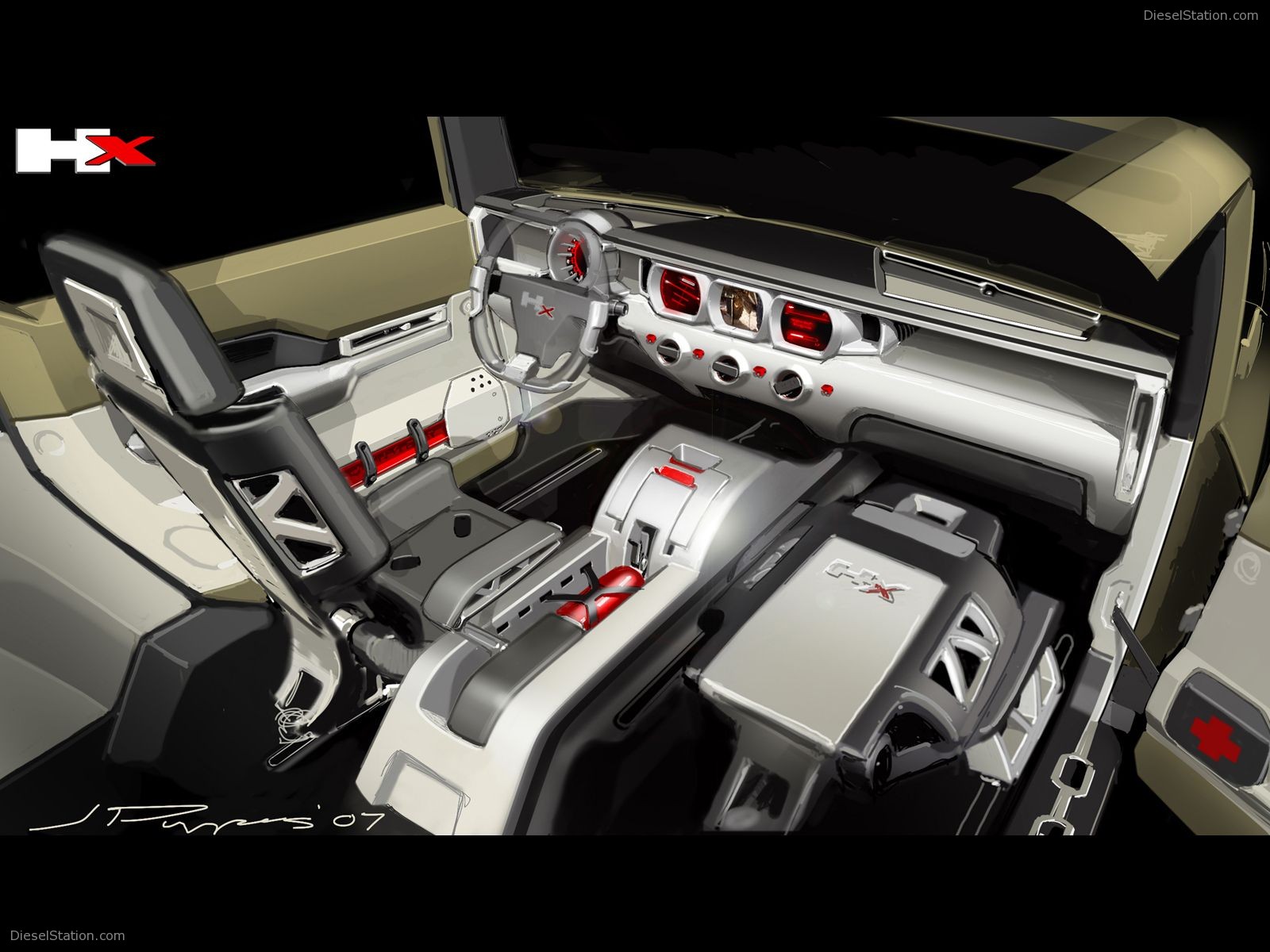 Hummer HX Concept Pictures