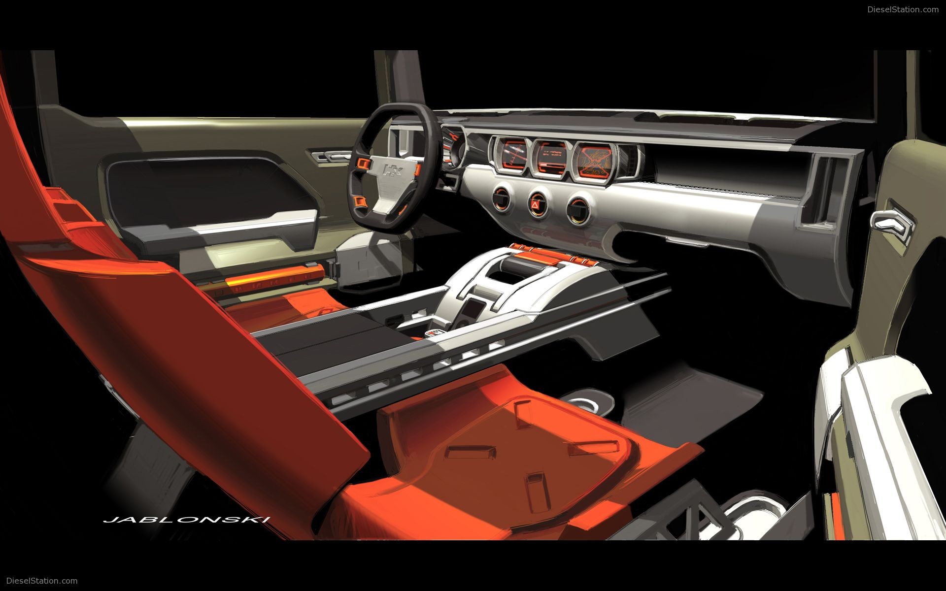 Hummer HX Concept Pictures