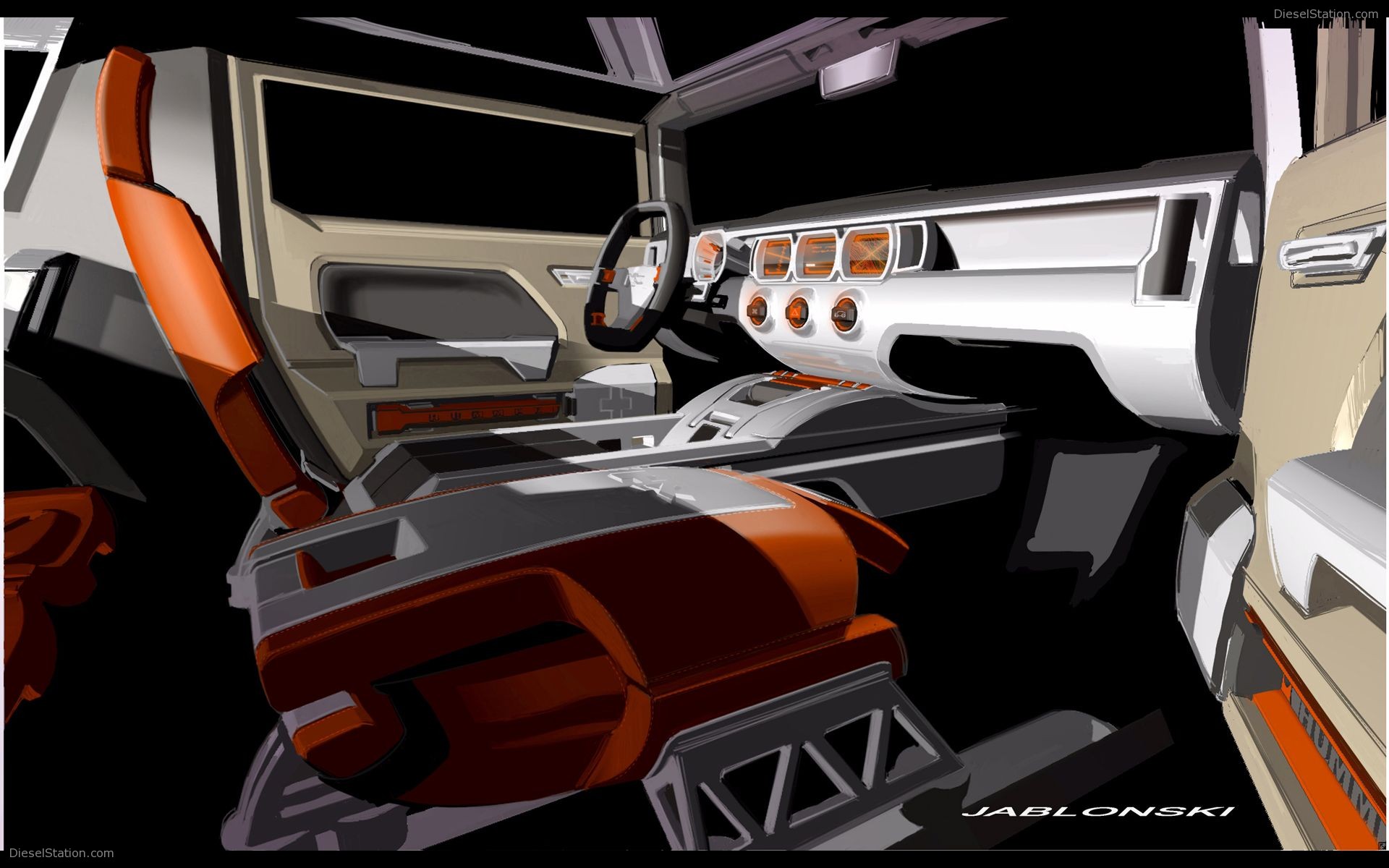Hummer HX Concept Pictures