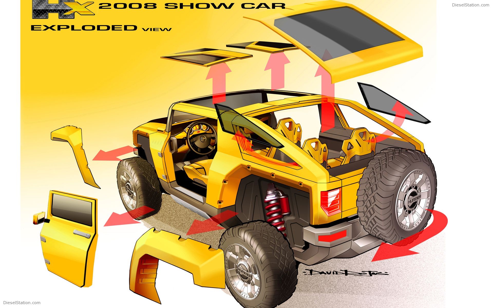 Hummer HX Concept Pictures