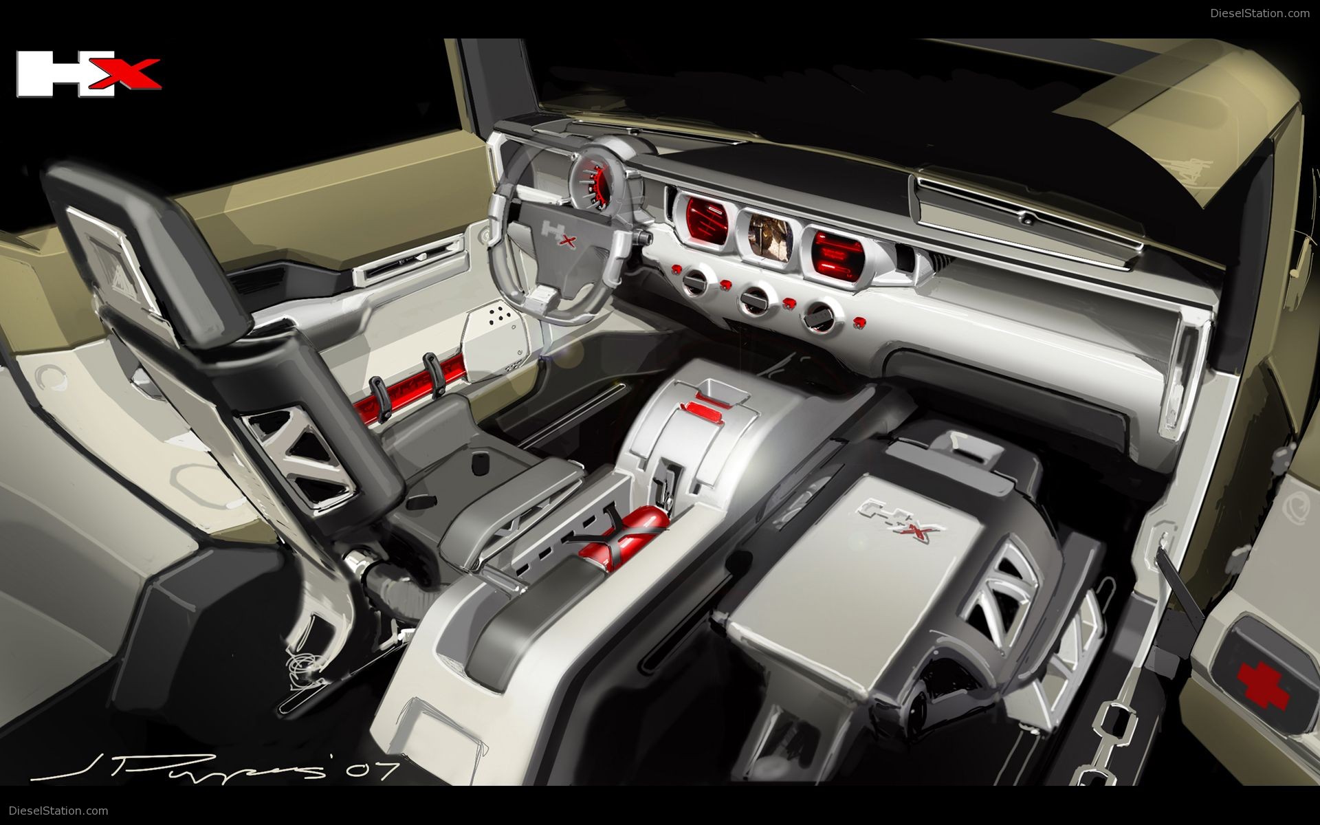 Hummer HX Concept Pictures