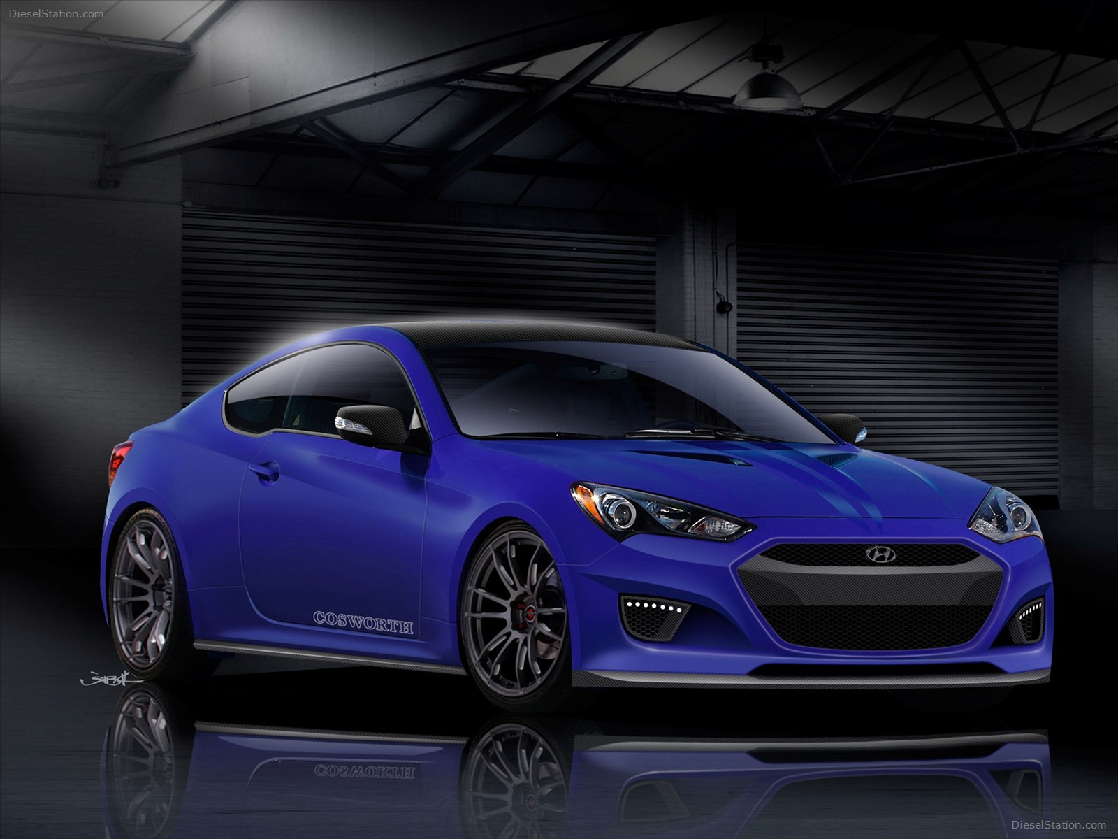 Cosworth Hyundai Genesis Coupe 2012