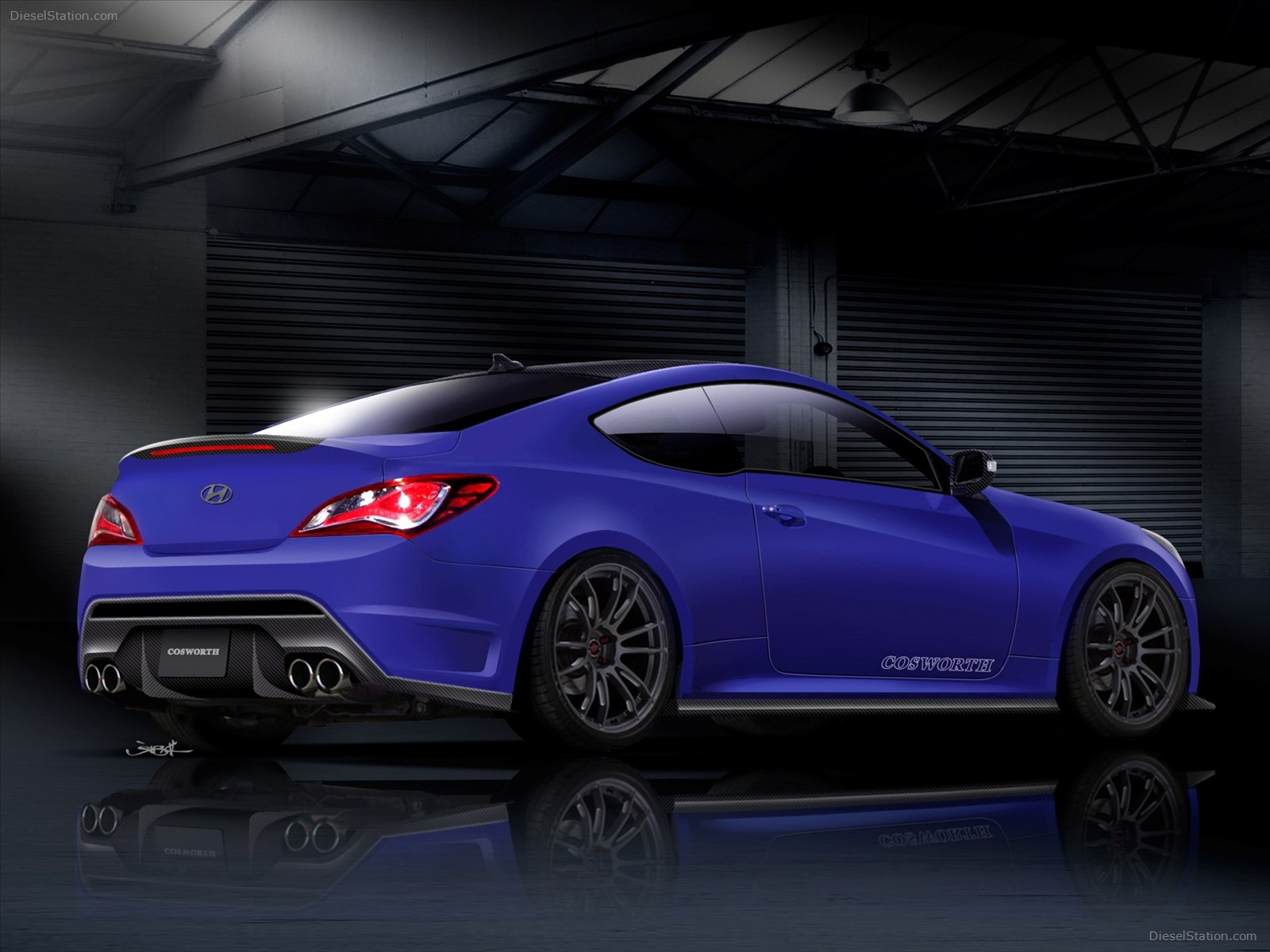 Cosworth Hyundai Genesis Coupe 2012