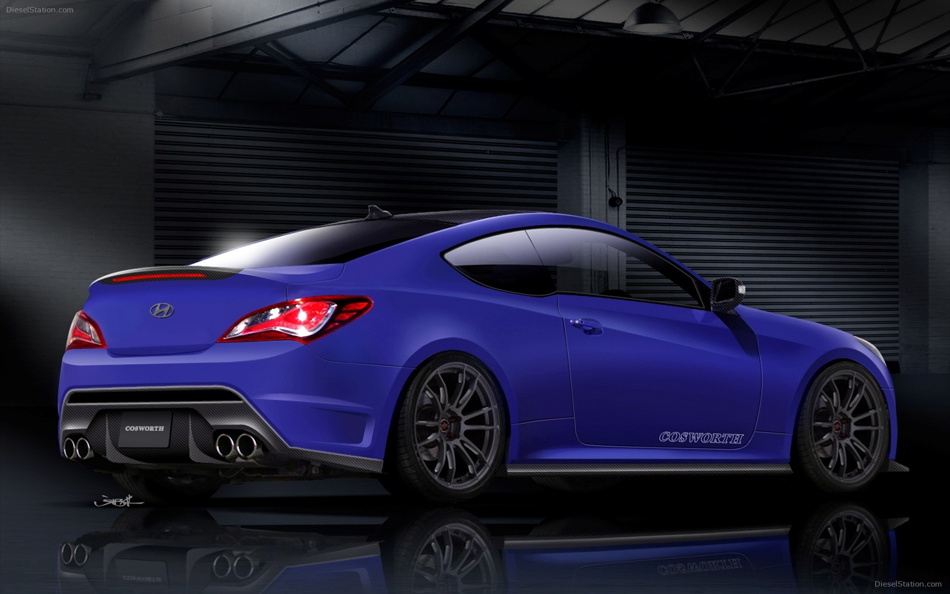 Cosworth Hyundai Genesis Coupe 2012