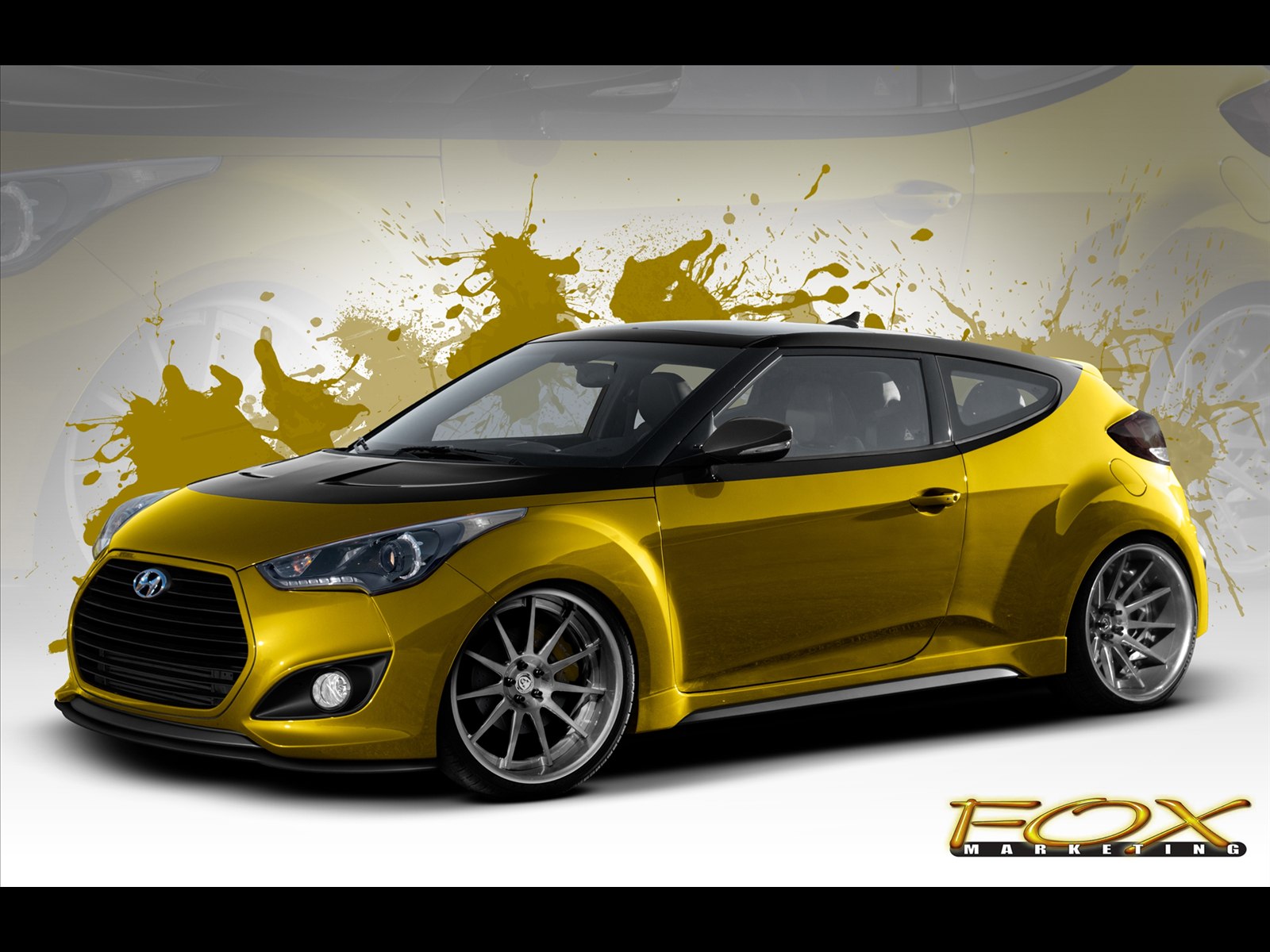 Fox Marketing Hyundai Veloster Turbo 2014 Fox Marketing Hyundai Veloster Turbo 2014