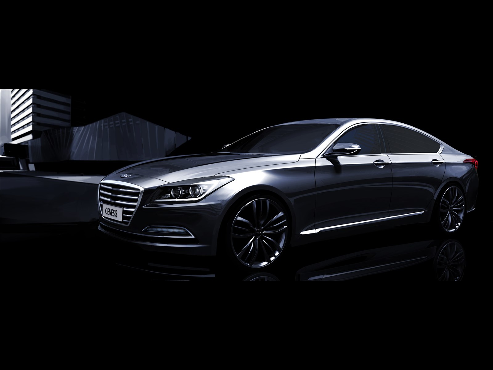 Hyundai Genesis Premium Sedan 2014