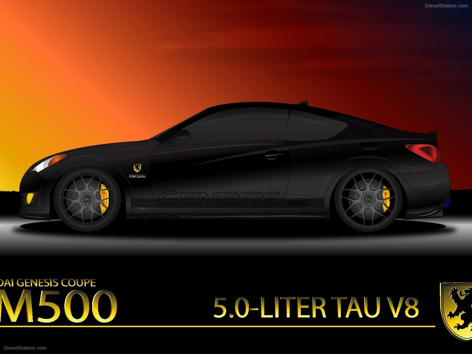 Hyundai RMR RM500 Genesis Coupe 2012