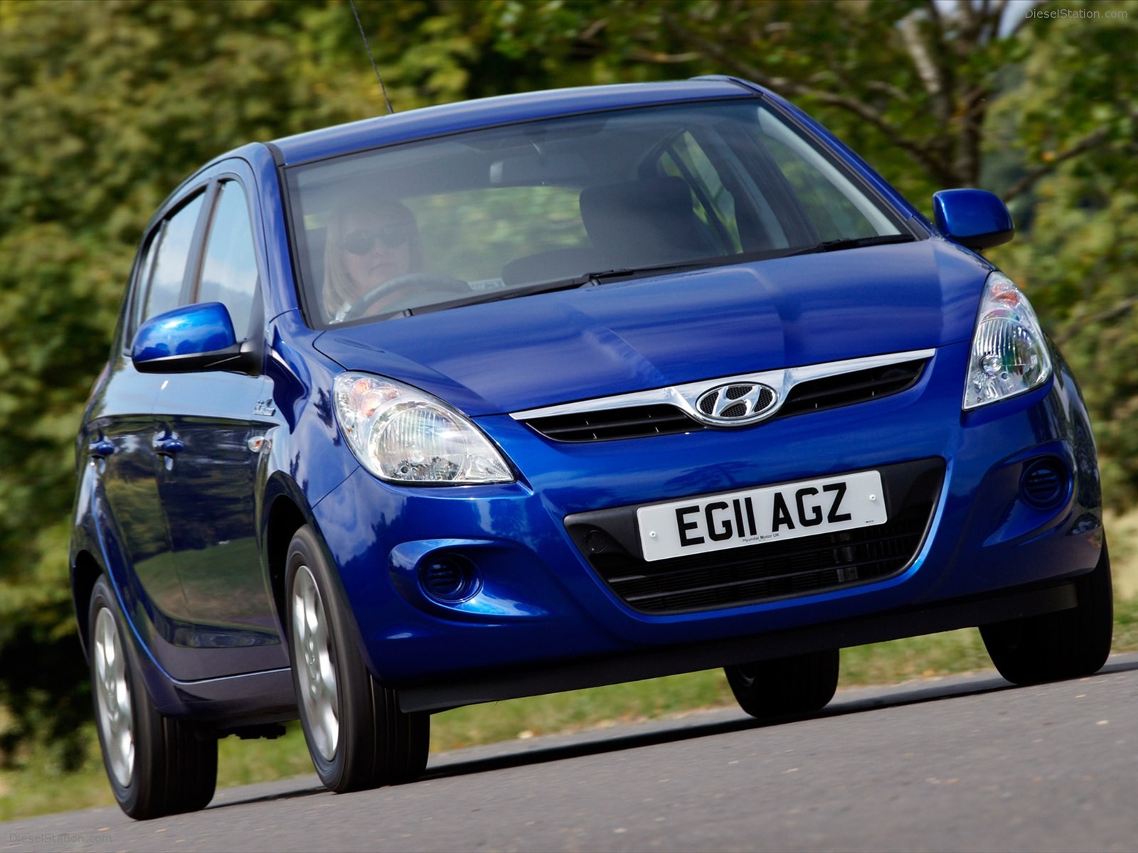 Hyundai i20 Blue 2012