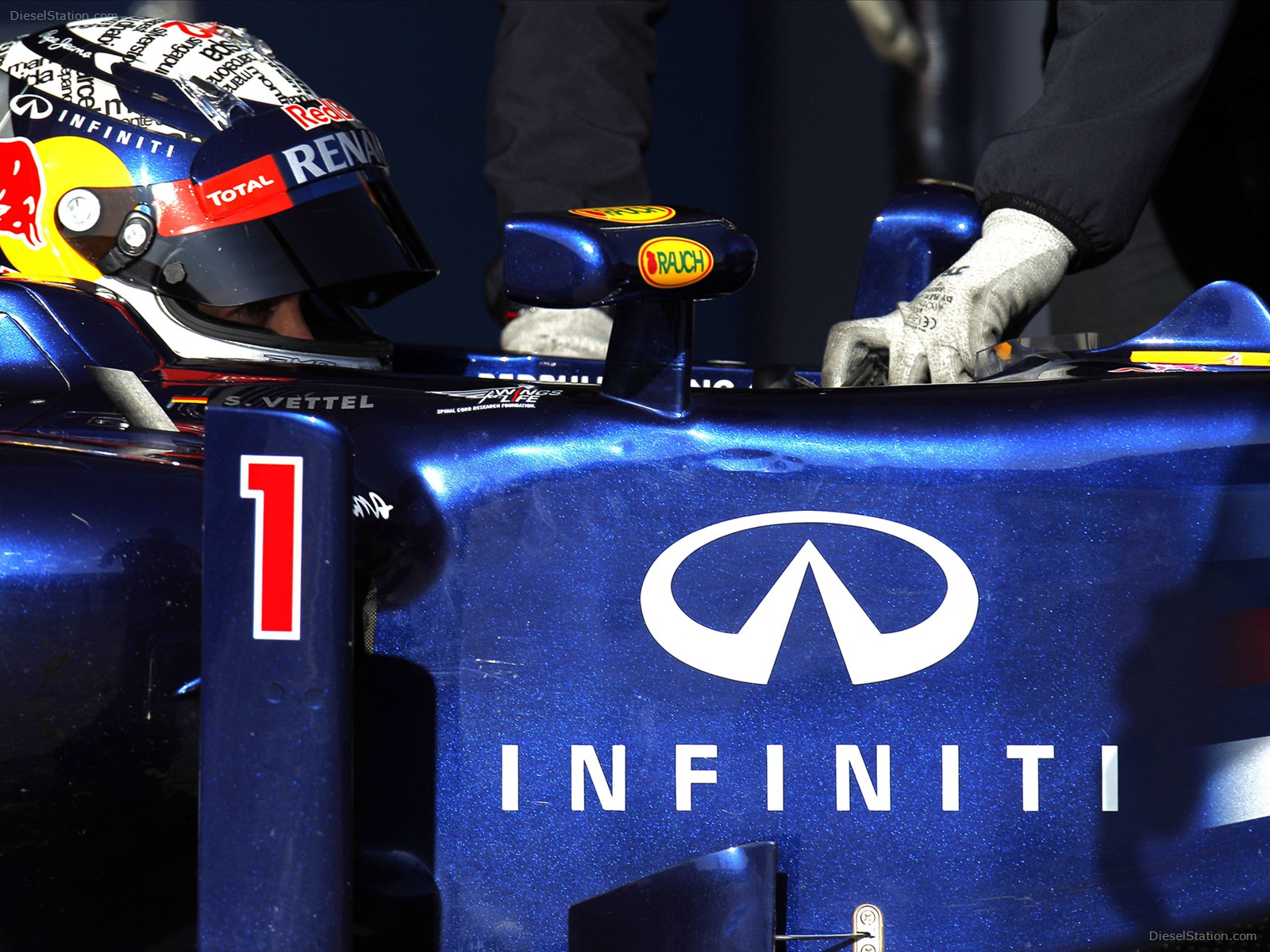 Infiniti Red Bull Racing Pre Season Test 2012