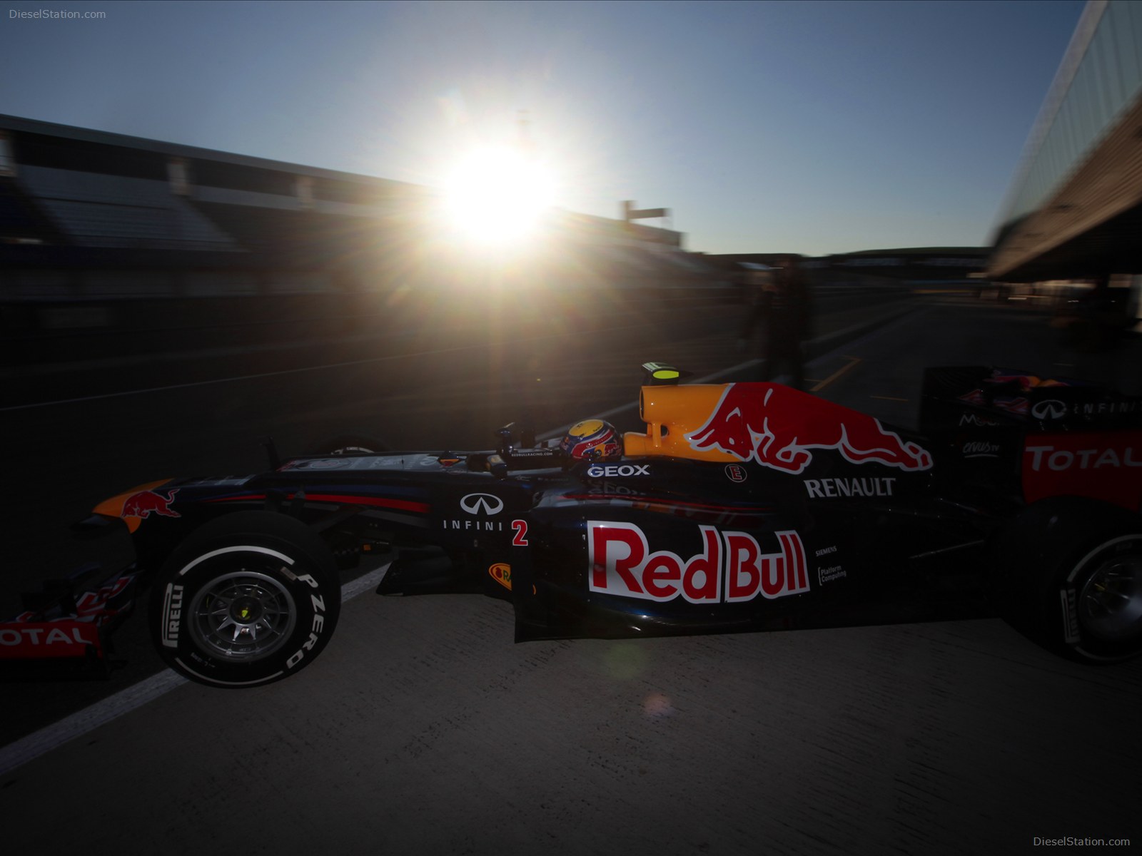 Infiniti Red Bull Racing Pre Season Test 2012 Infiniti Red Bull Racing Pre Season Test 2012