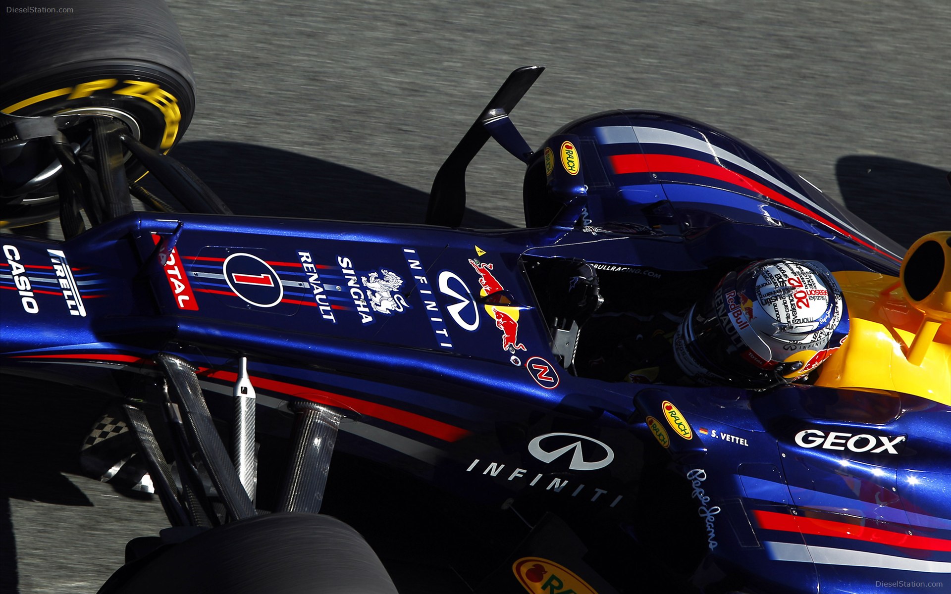 Infiniti Red Bull Racing Pre Season Test 2012 Infiniti Red Bull Racing Pre Season Test 2012