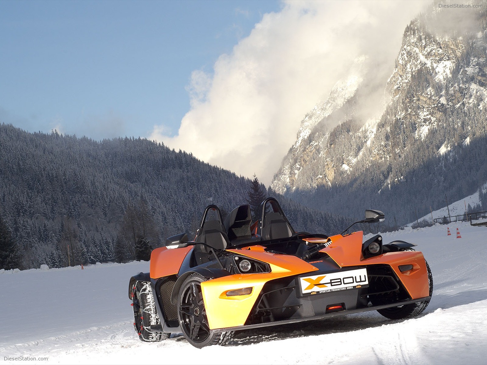KTM X Bow in Winter Action