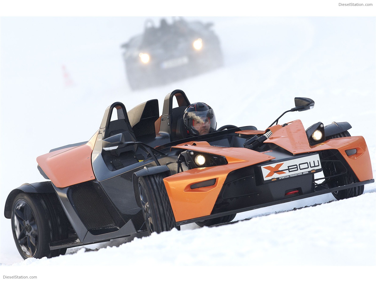 KTM X Bow in Winter Action