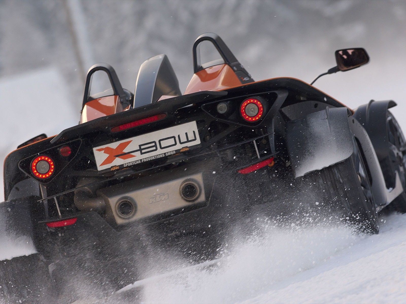 KTM X Bow in Winter Action