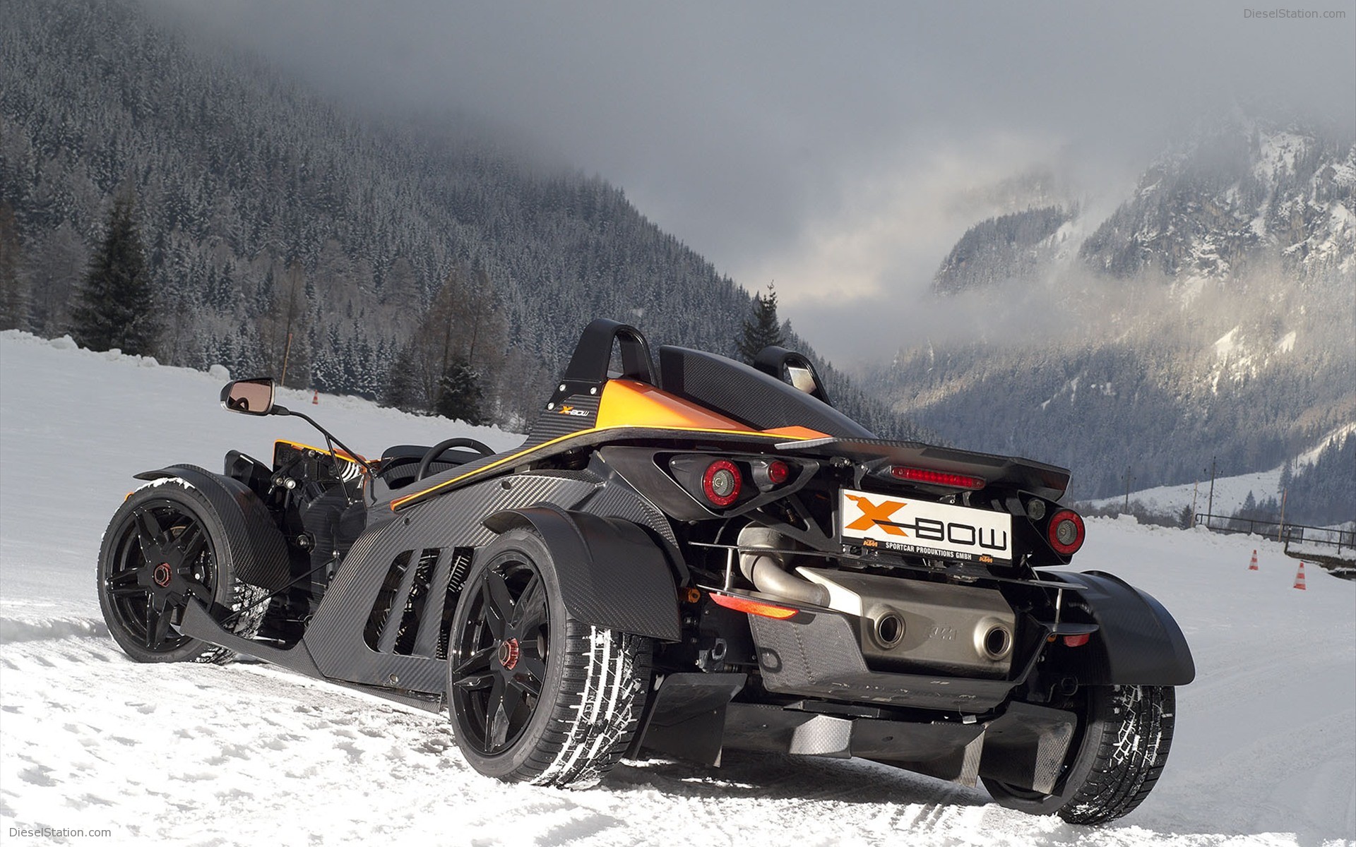KTM X Bow in Winter Action